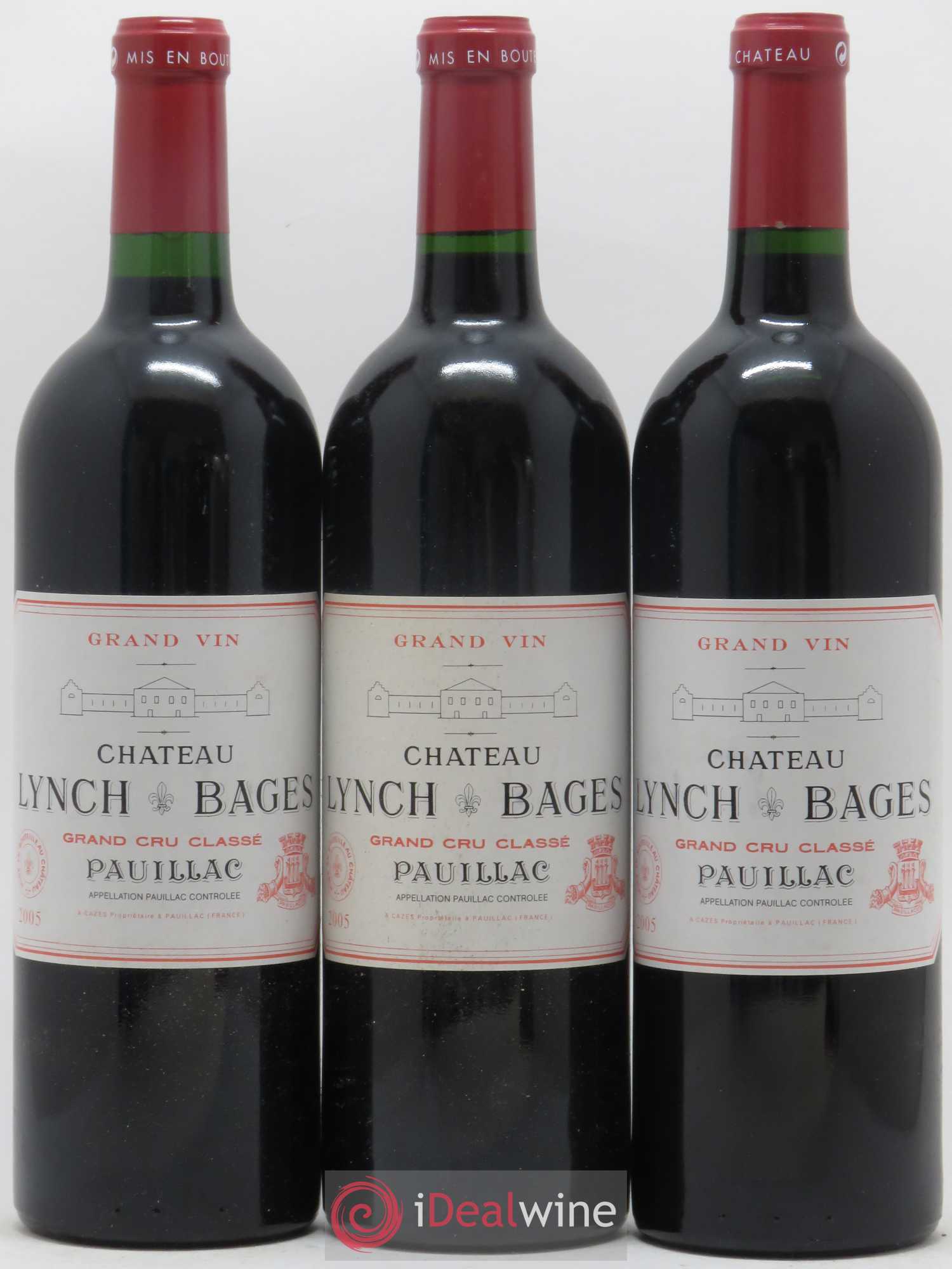 Château Lynch Bages 5ème Grand Cru Classé 2005 - Lot de 12 bouteilles - 3
