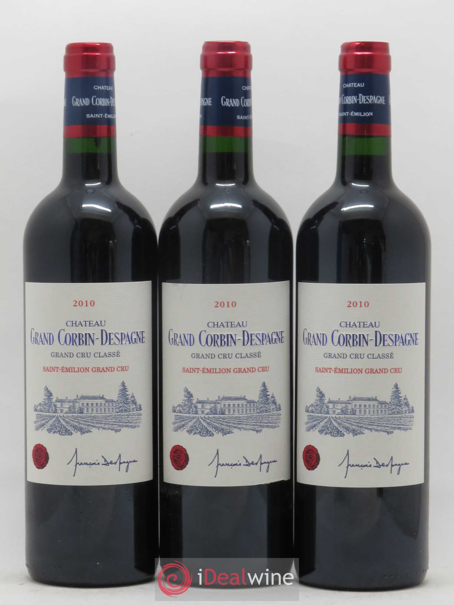 Château Grand Corbin Despagne Grand Cru Classé 2010 - Lot de 12 bouteilles - 3