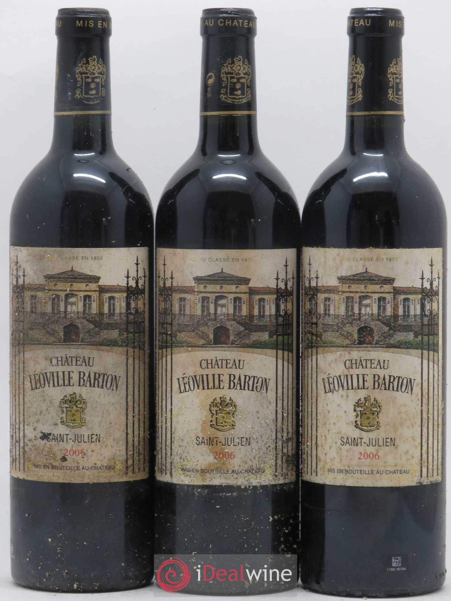 Château Léoville Barton 2ème Grand Cru Classé 2006 - Lot de 12 bouteilles - 2