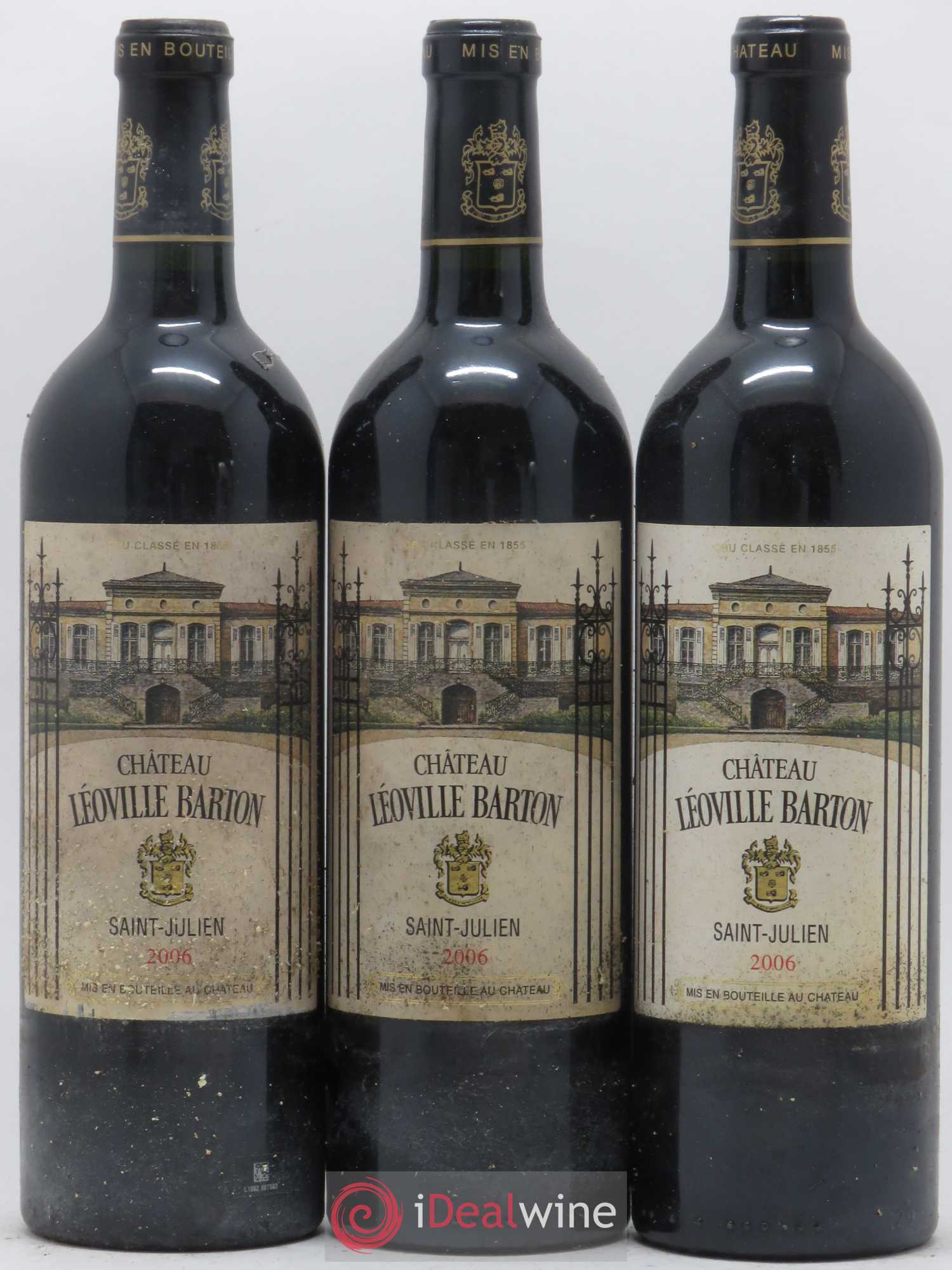 Château Léoville Barton 2ème Grand Cru Classé 2006 - Lot de 12 bouteilles - 3
