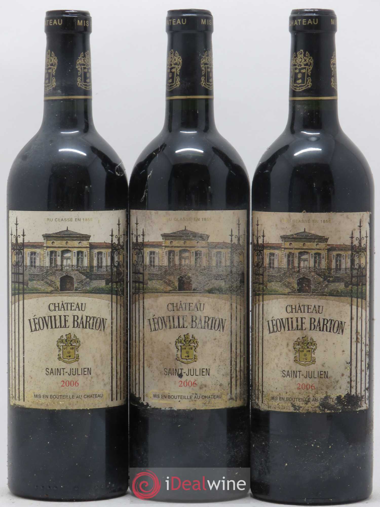 Château Léoville Barton 2ème Grand Cru Classé 2006 - Lot de 12 bouteilles - 4