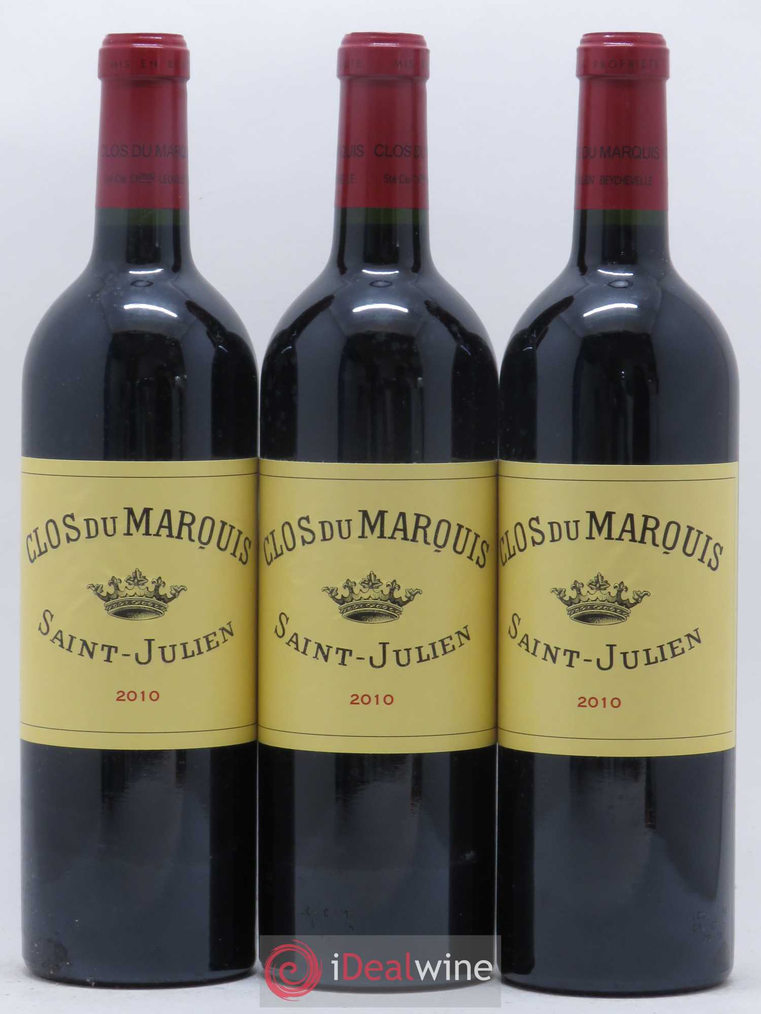 Clos du Marquis 2010 - Lot de 12 bouteilles - 1