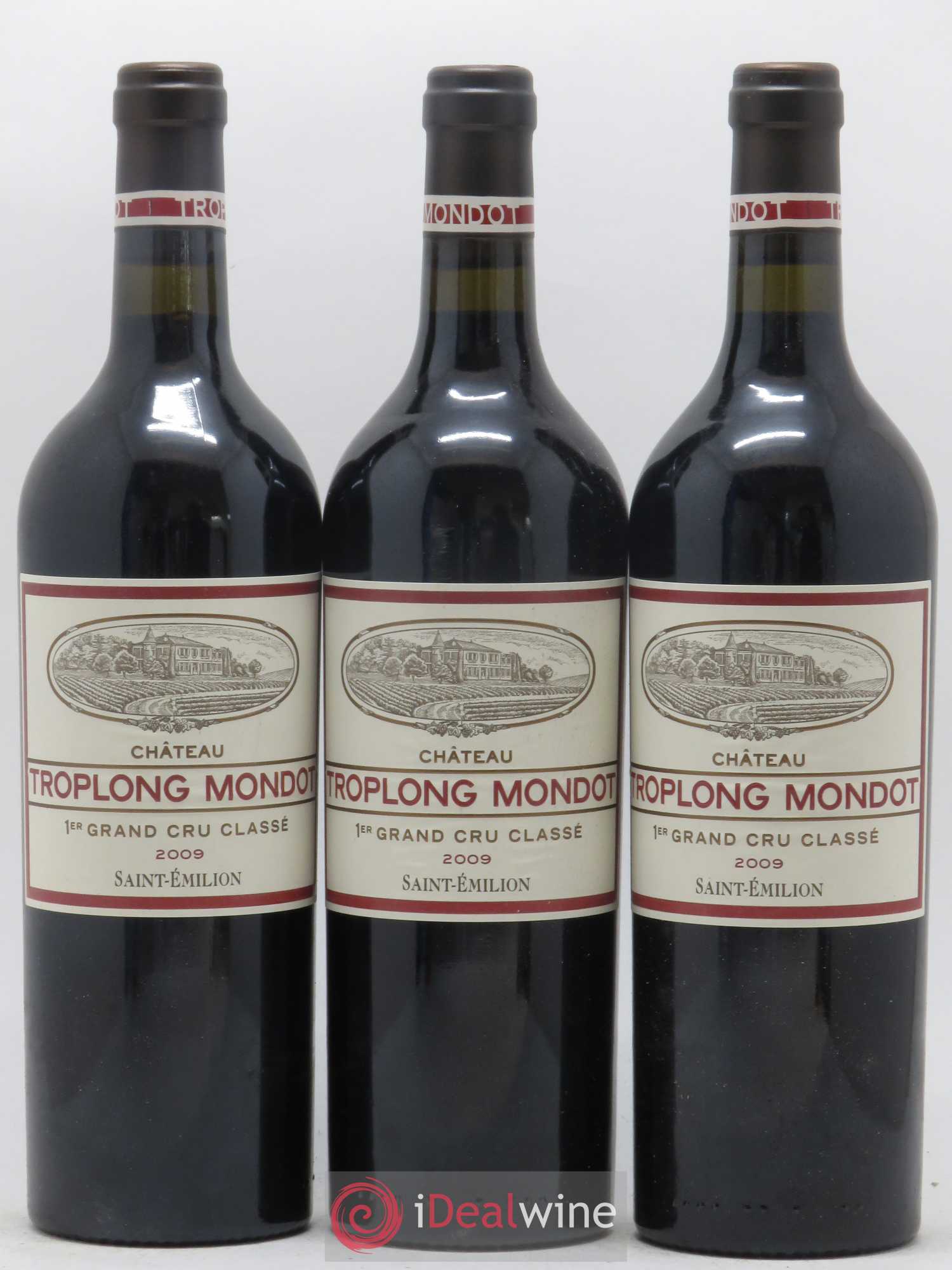 Château Troplong Mondot 1er Grand Cru Classé B 2009 - Lot de 12 bouteilles - 7