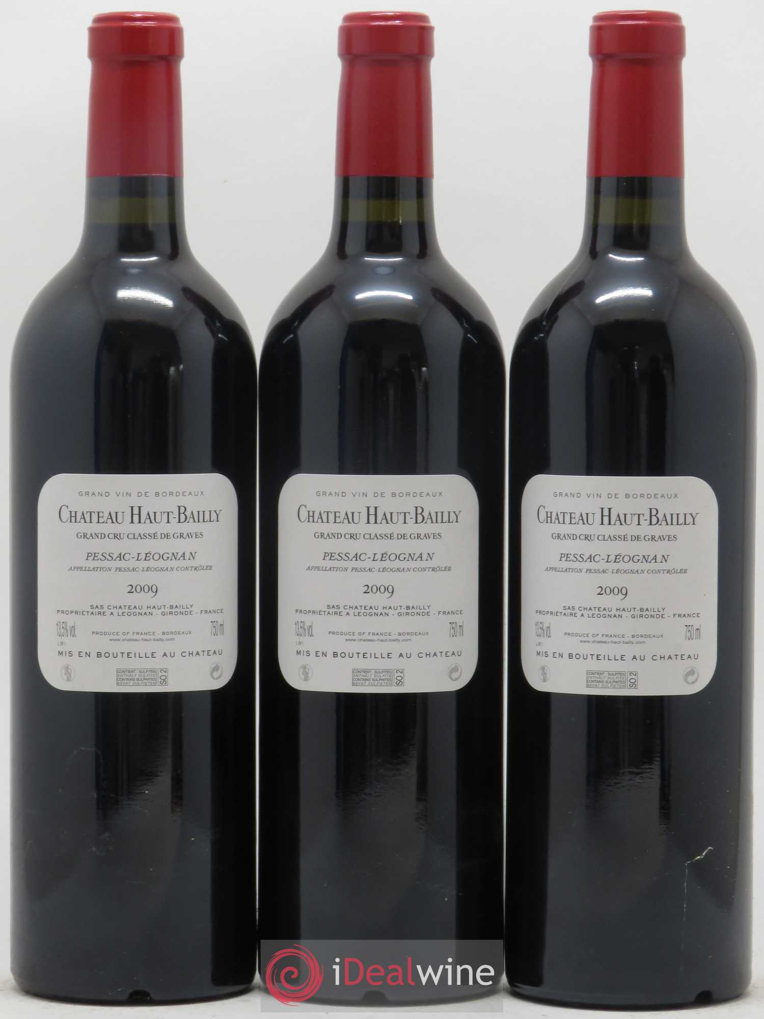 Château Haut-Bailly Cru Classé de Graves 2009 - Lot de 12 bouteilles - 4