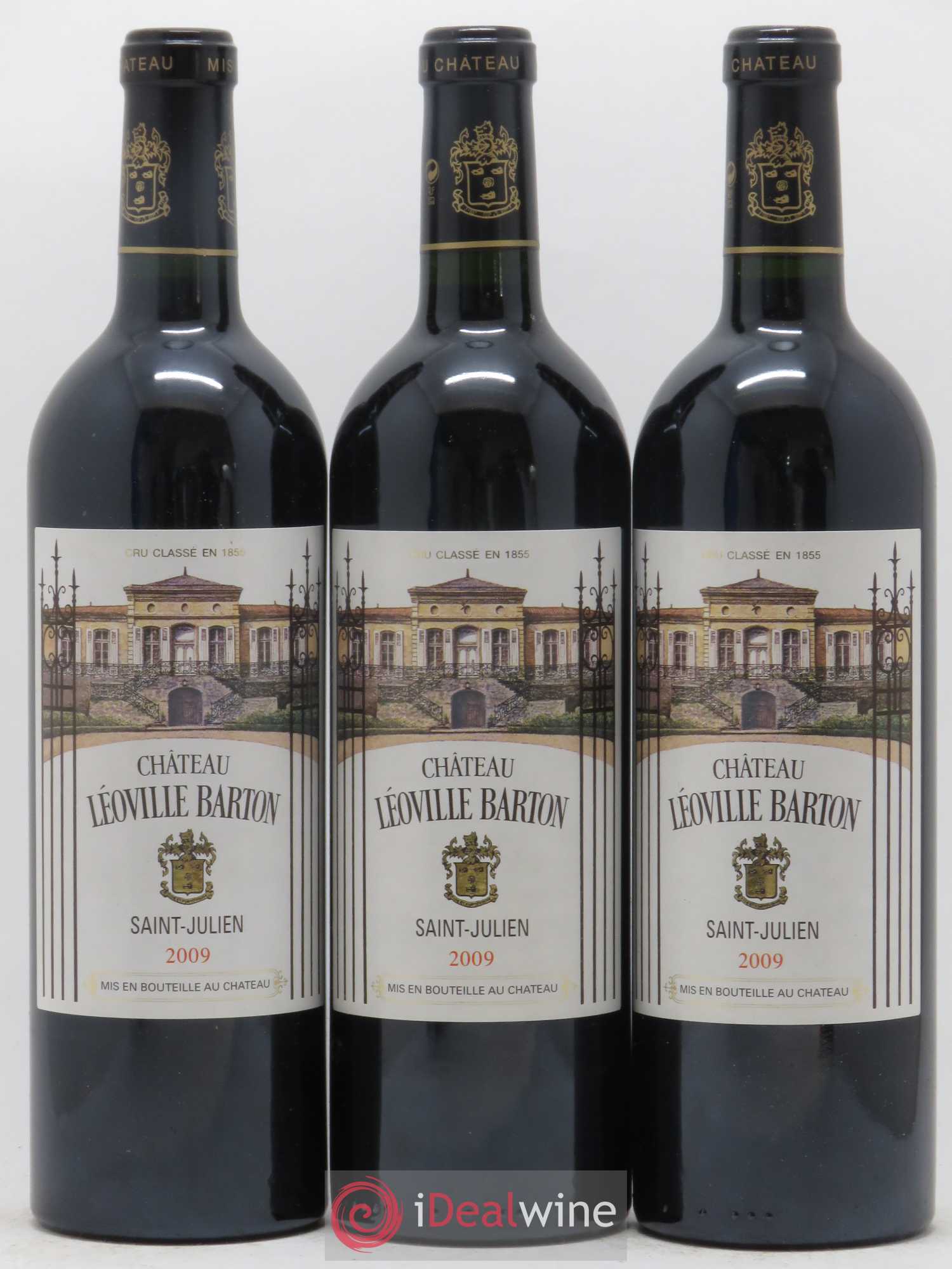 Château Léoville Barton 2ème Grand Cru Classé 2009 - Lot de 12 bouteilles - 1