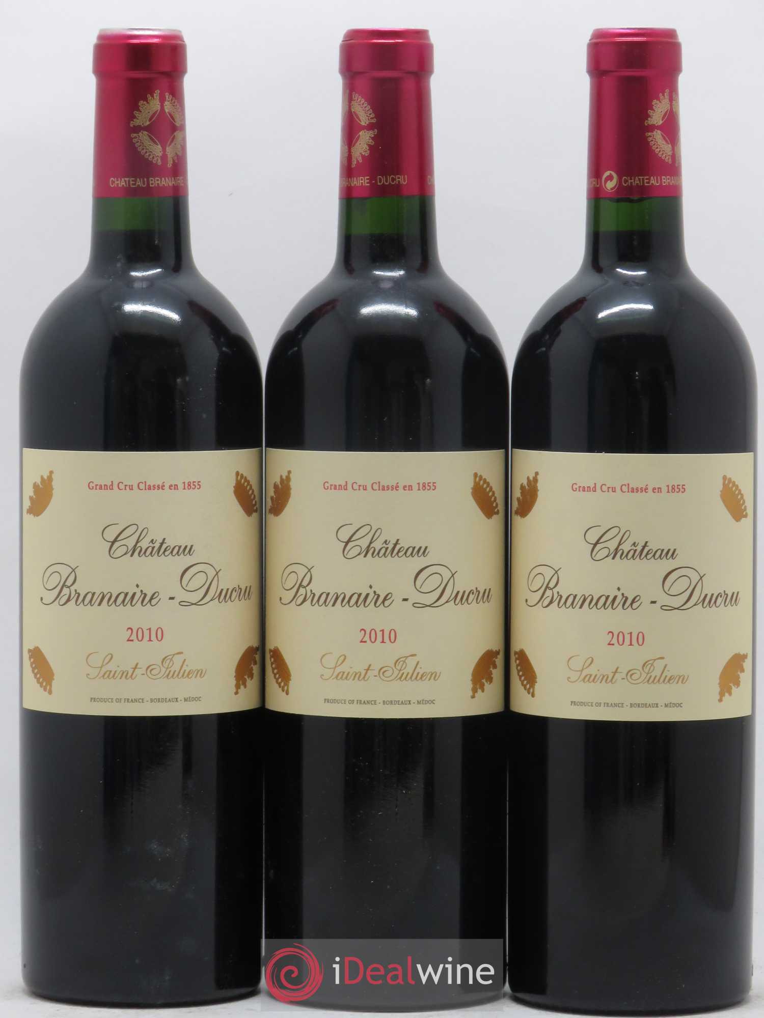 Château Branaire Ducru 4ème Grand Cru Classé 2010 - Lot de 12 bouteilles - 2