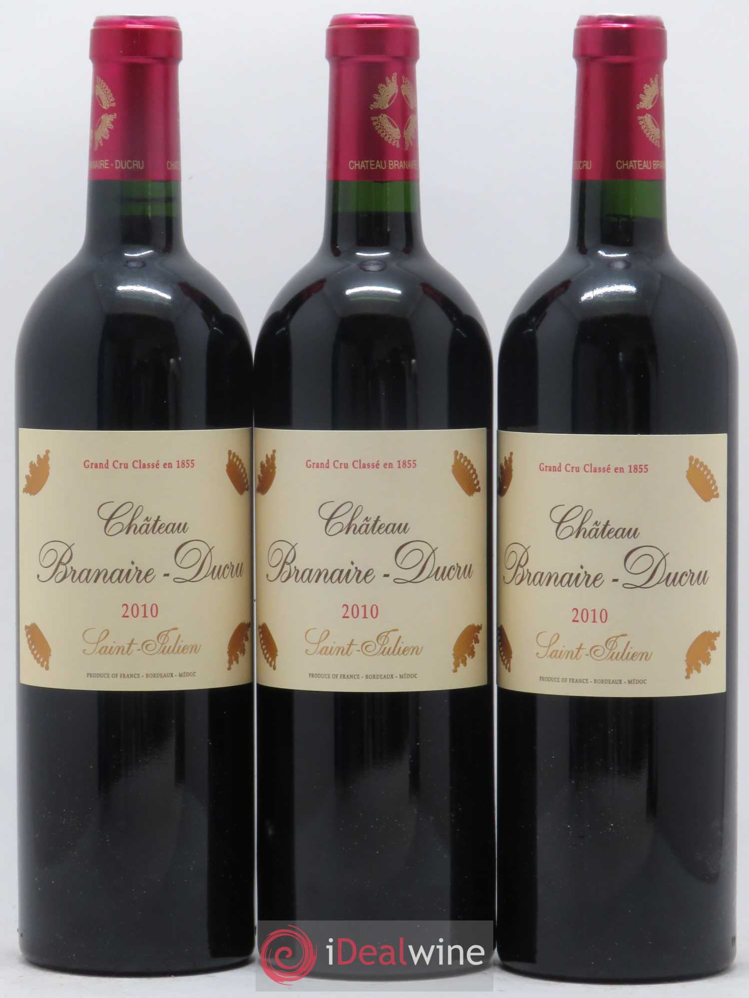 Château Branaire Ducru 4ème Grand Cru Classé 2010 - Lot de 12 bouteilles - 4