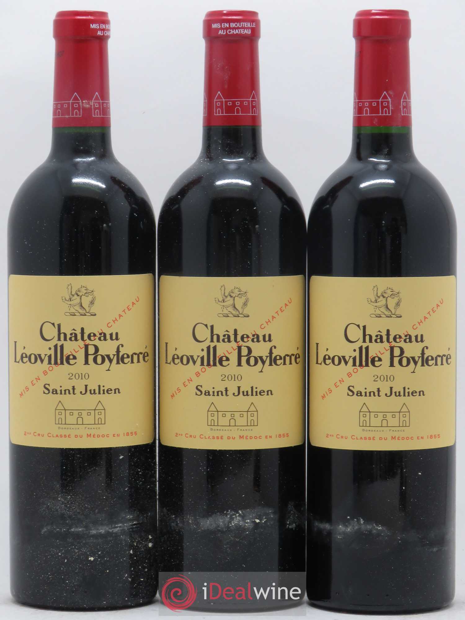 Château Léoville Poyferré 2ème Grand Cru Classé 2010 - Lot de 12 bouteilles - 2