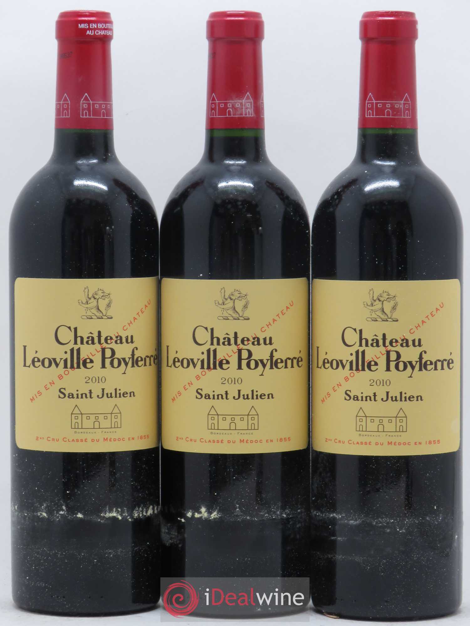 Château Léoville Poyferré 2ème Grand Cru Classé 2010 - Lot de 12 bouteilles - 3
