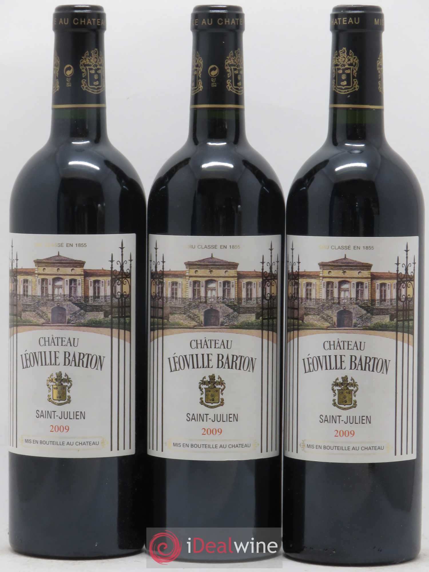 Château Léoville Barton 2ème Grand Cru Classé 2009 - Lot de 12 bouteilles - 2