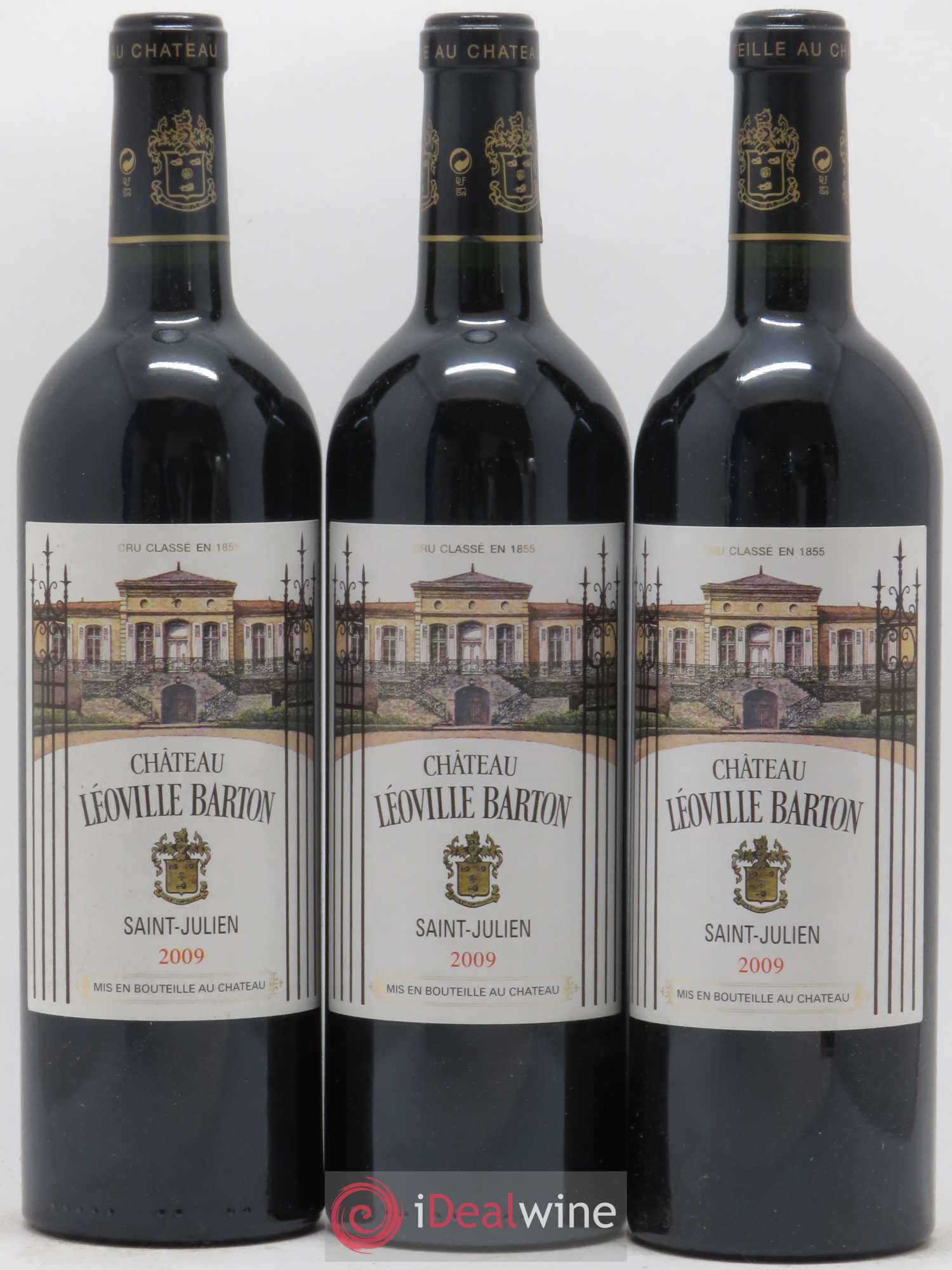 Château Léoville Barton 2ème Grand Cru Classé 2009 - Lot de 12 bouteilles - 4
