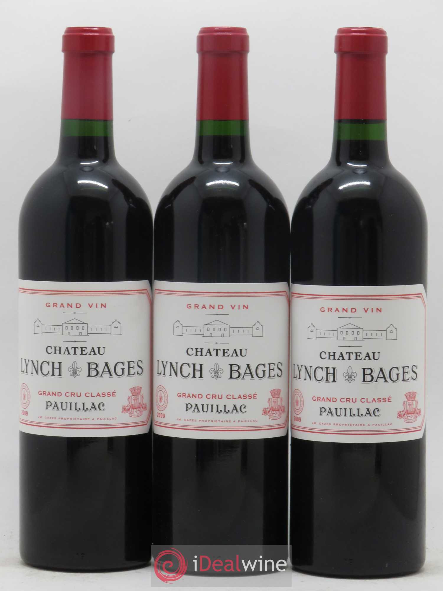 Château Lynch Bages 5ème Grand Cru Classé 2009 - Lot de 12 bouteilles - 1
