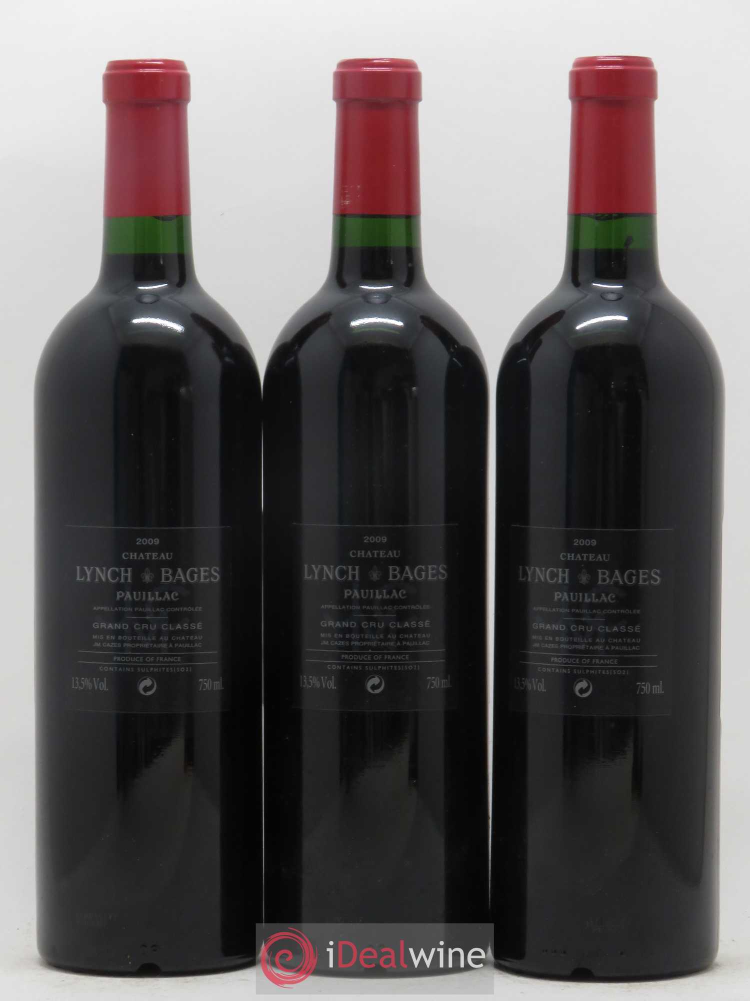 Château Lynch Bages 5ème Grand Cru Classé 2009 - Lot de 12 bouteilles - 4