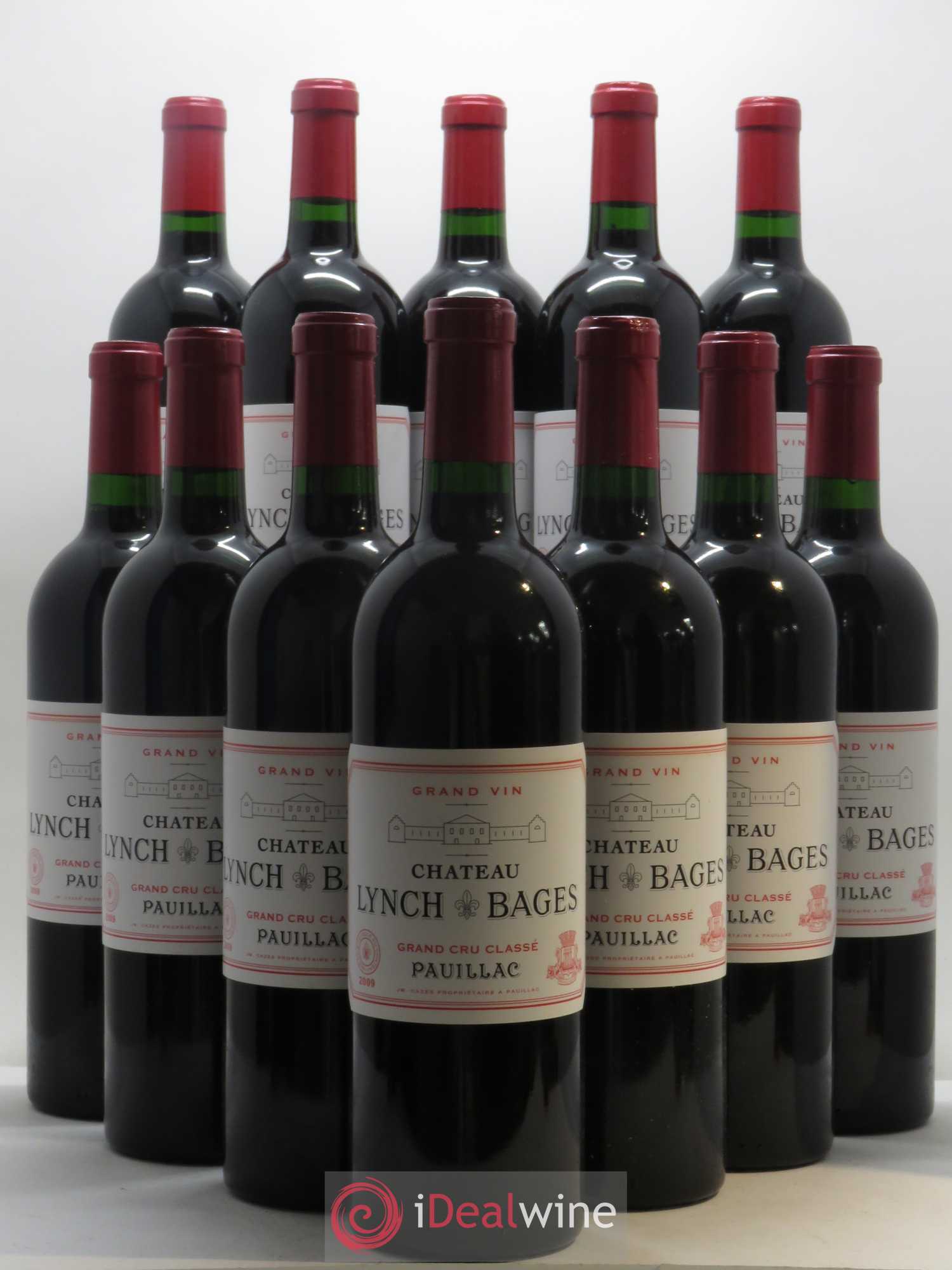 Château Lynch Bages 5ème Grand Cru Classé 2009 - Lot de 12 bouteilles - 0