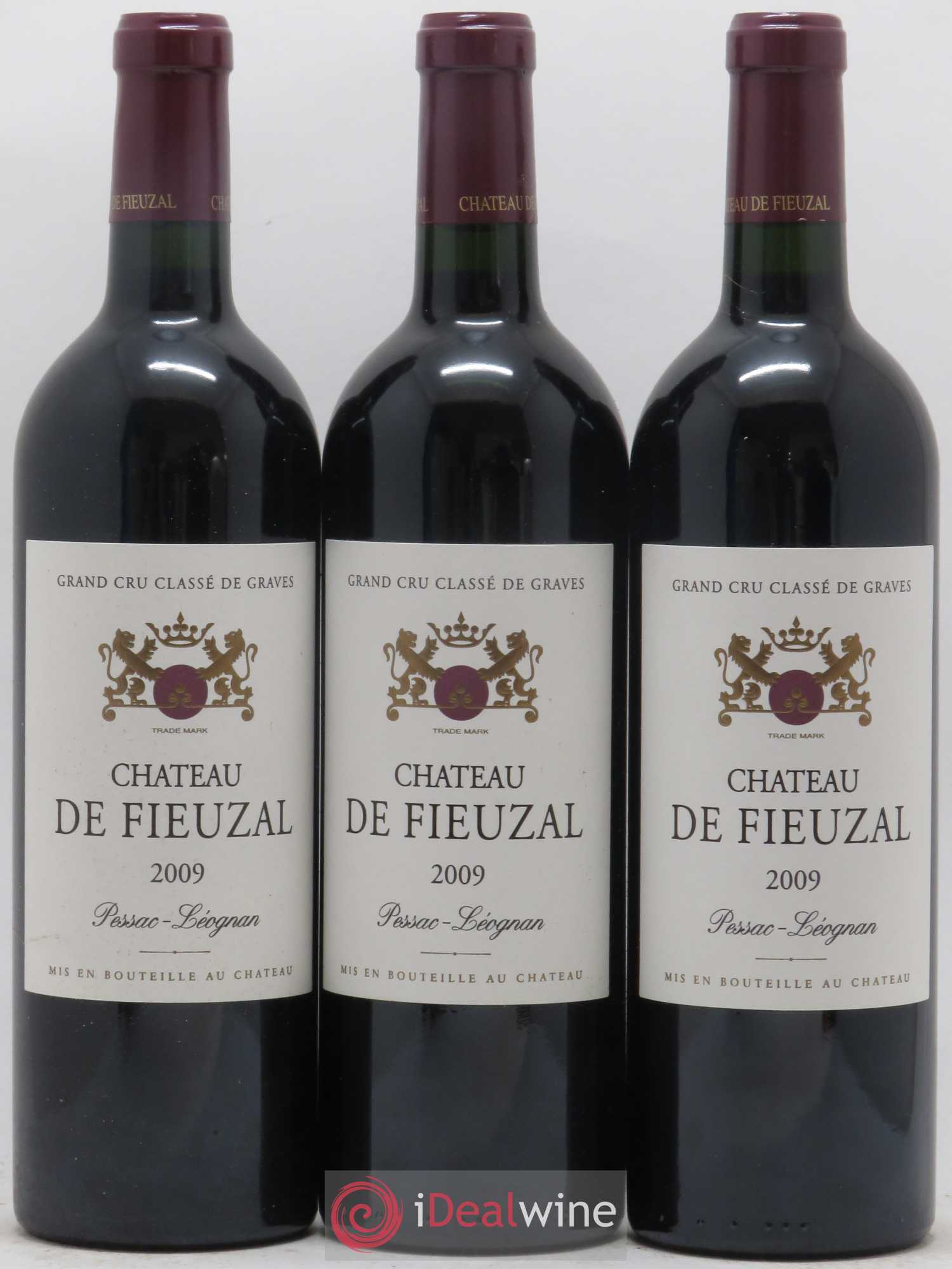 Château de Fieuzal Cru Classé de Graves 2009 - Lot de 12 bouteilles - 1