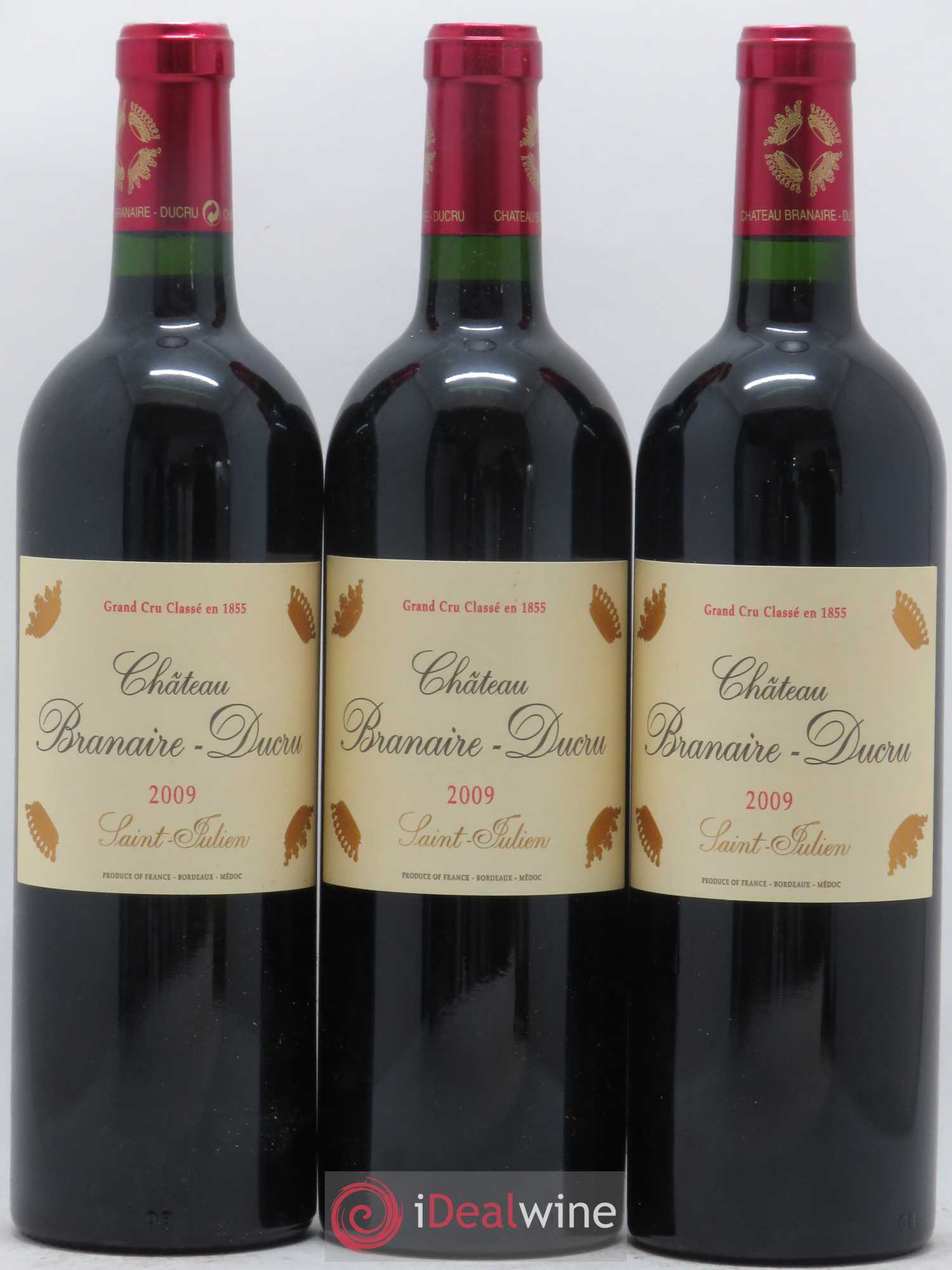 Château Branaire Ducru 4ème Grand Cru Classé 2009 - Lot de 12 bouteilles - 2