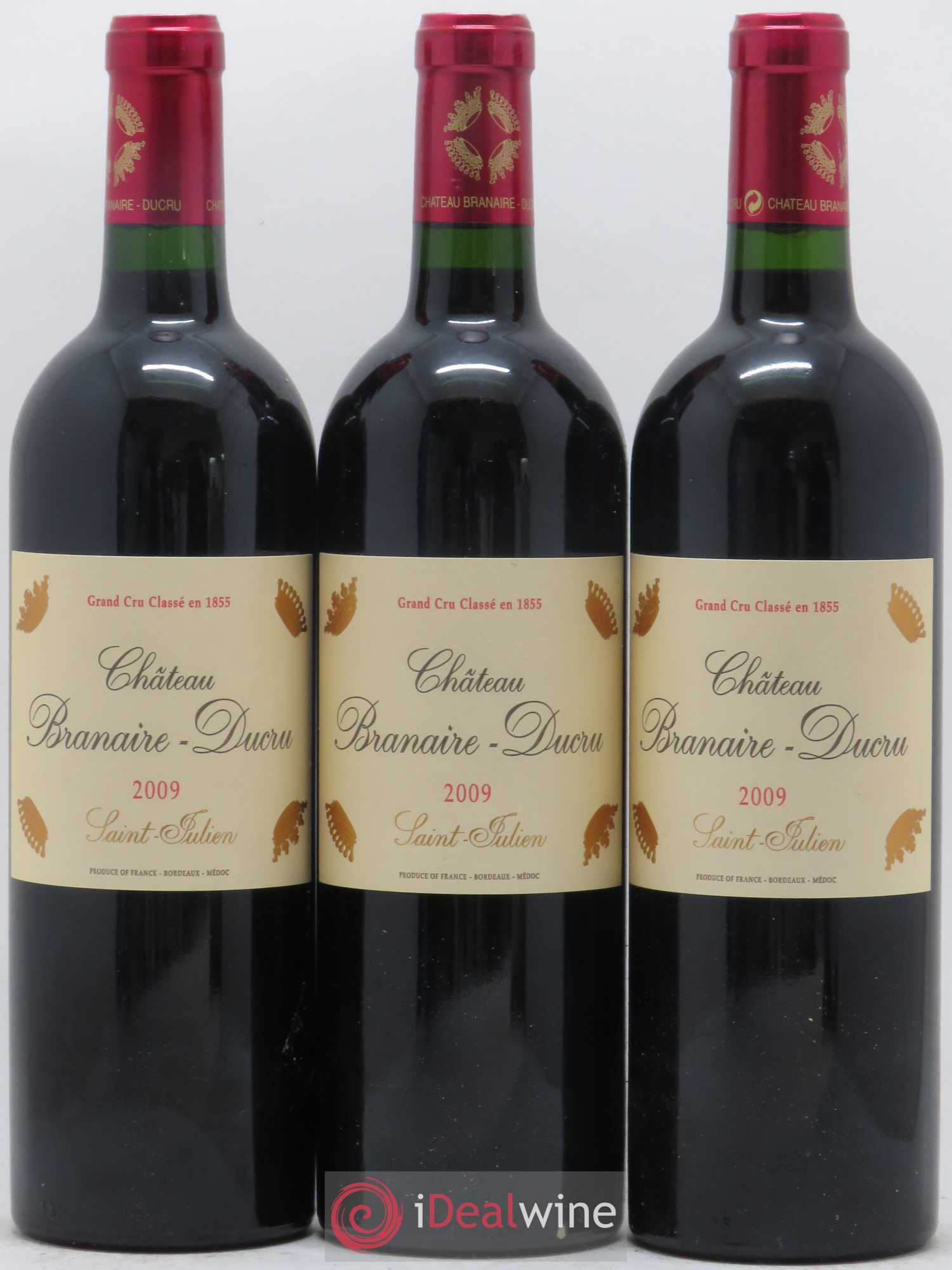 Château Branaire Ducru 4ème Grand Cru Classé 2009 - Lot de 12 bouteilles - 3
