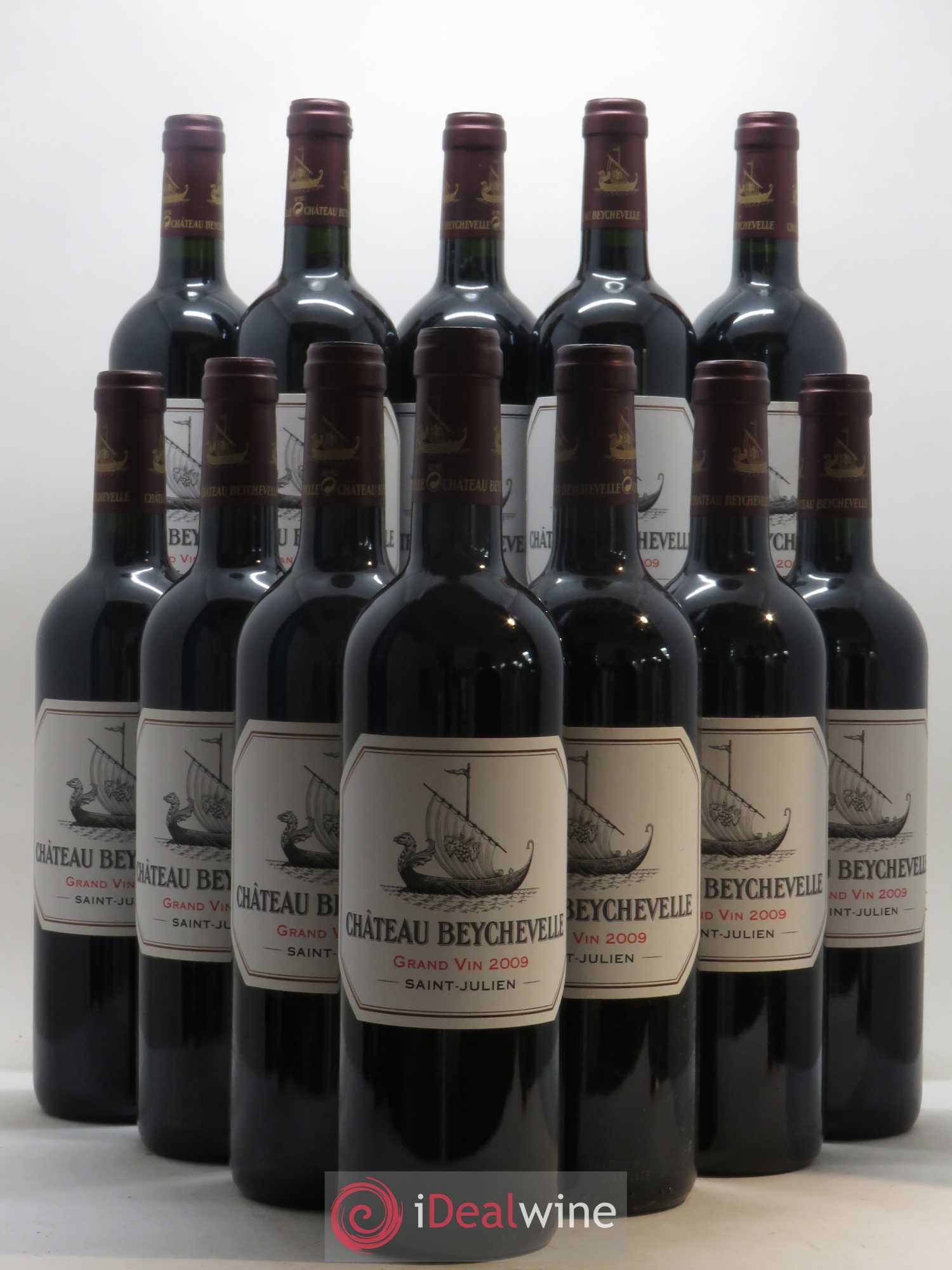 Château Beychevelle 4ème Grand Cru Classé 2009 - Lot de 12 bouteilles - 0