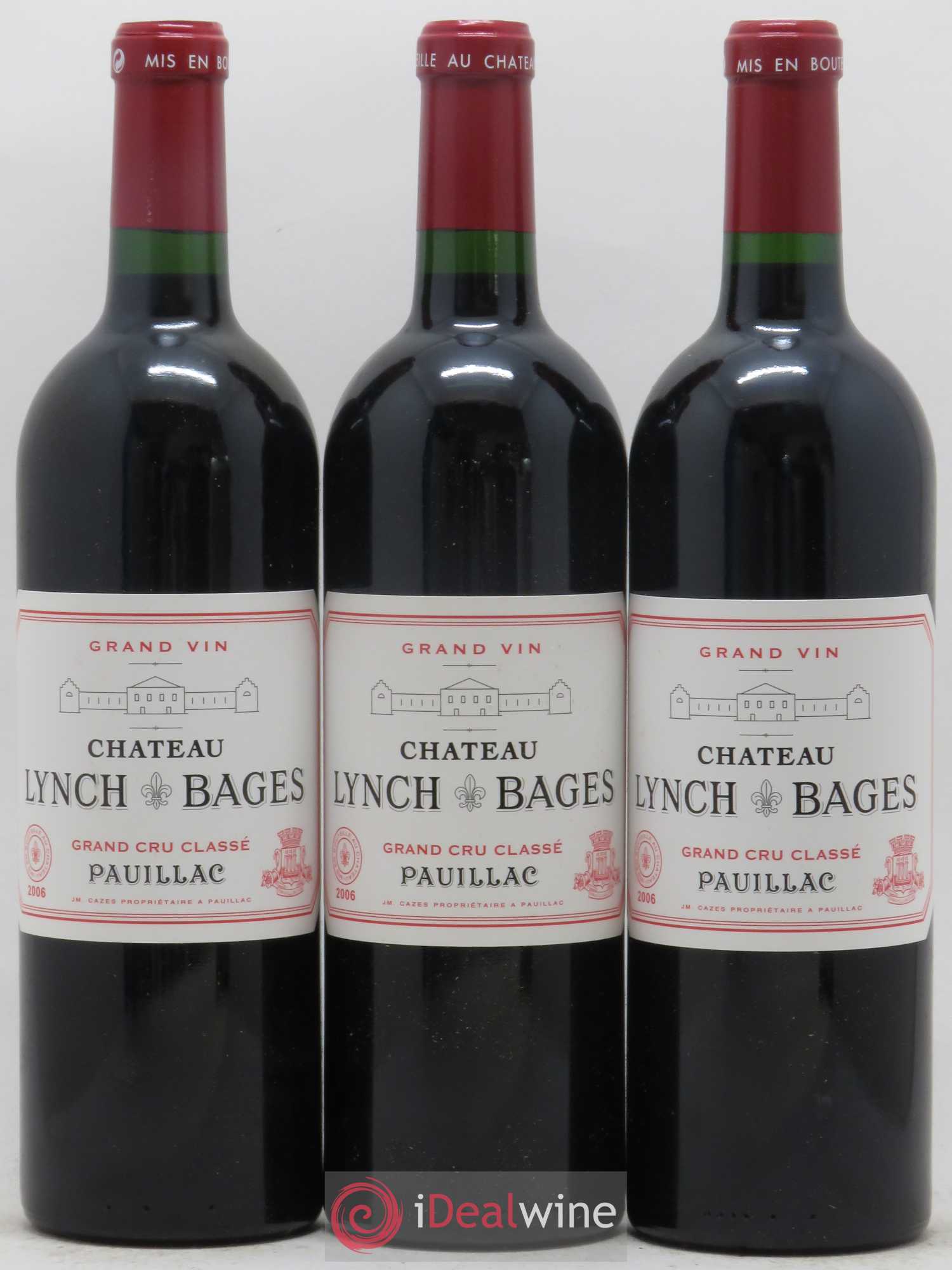Château Lynch Bages 5ème Grand Cru Classé 2006 - Lot de 12 bouteilles - 3