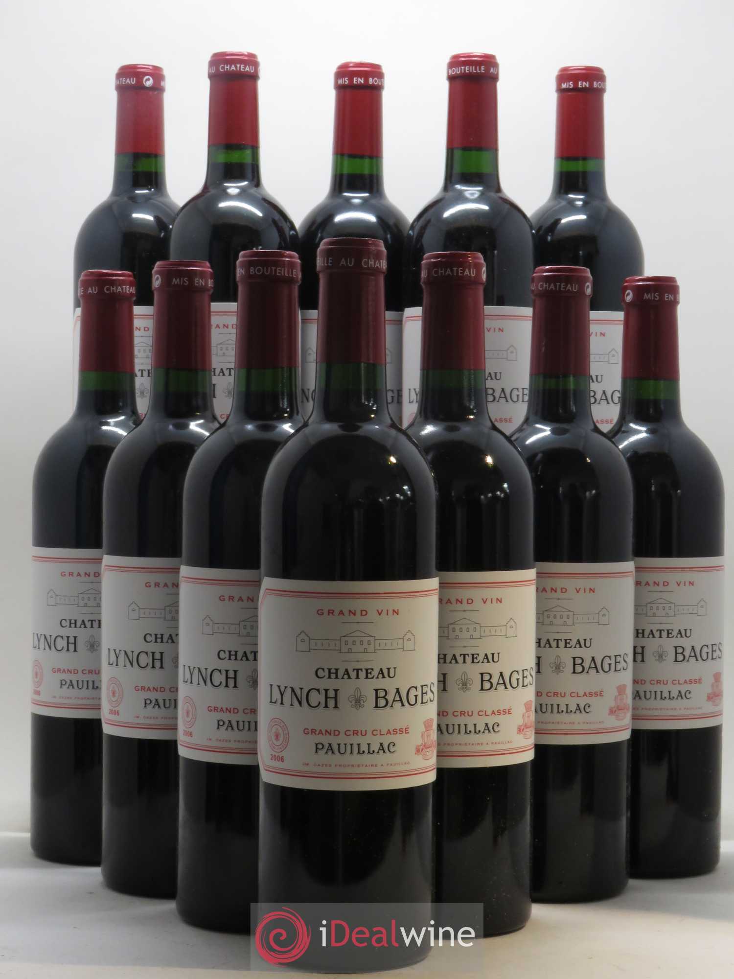 Château Lynch Bages 5ème Grand Cru Classé 2006 - Lot de 12 bouteilles - 0