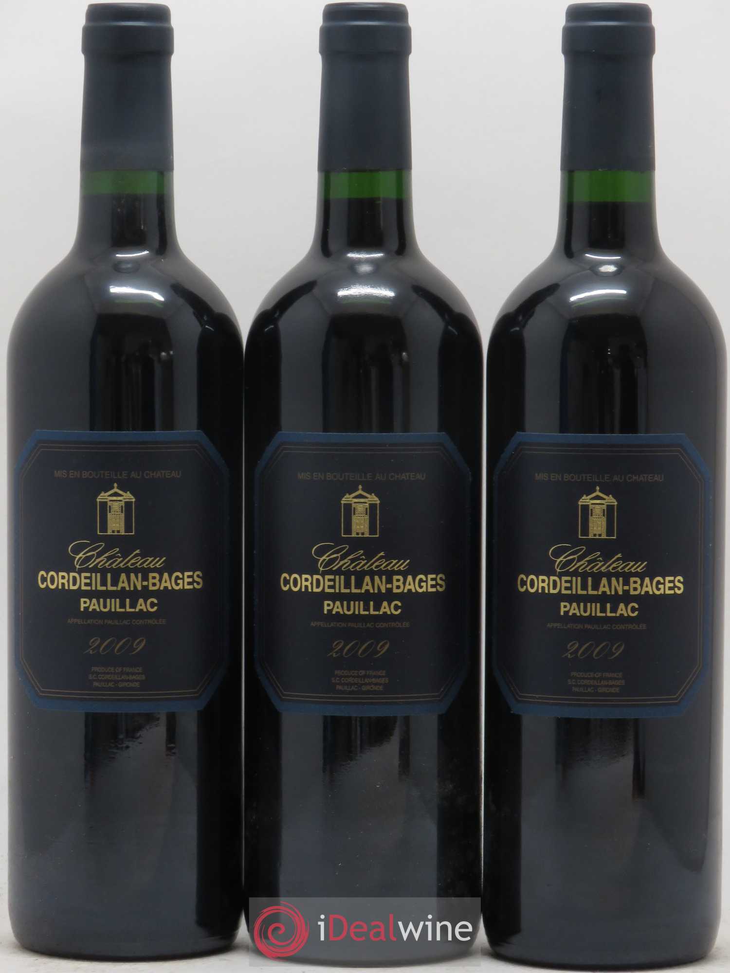 Pauillac Château Cordeillan Bages 2009 - Lot de 12 bouteilles - 2