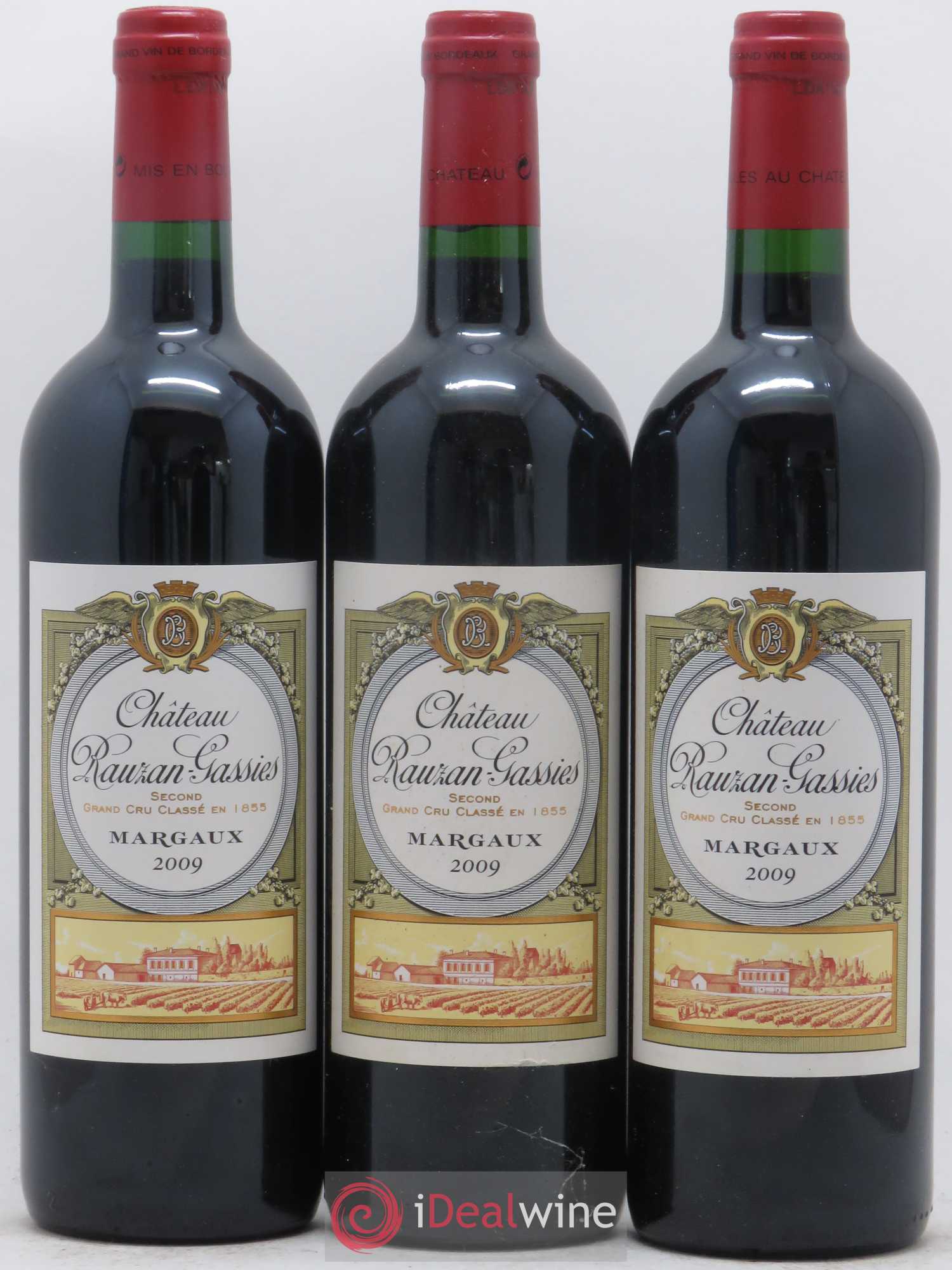 Château Rauzan-Gassies 2ème Grand Cru Classé 2009 - Lot de 12 bouteilles - 2