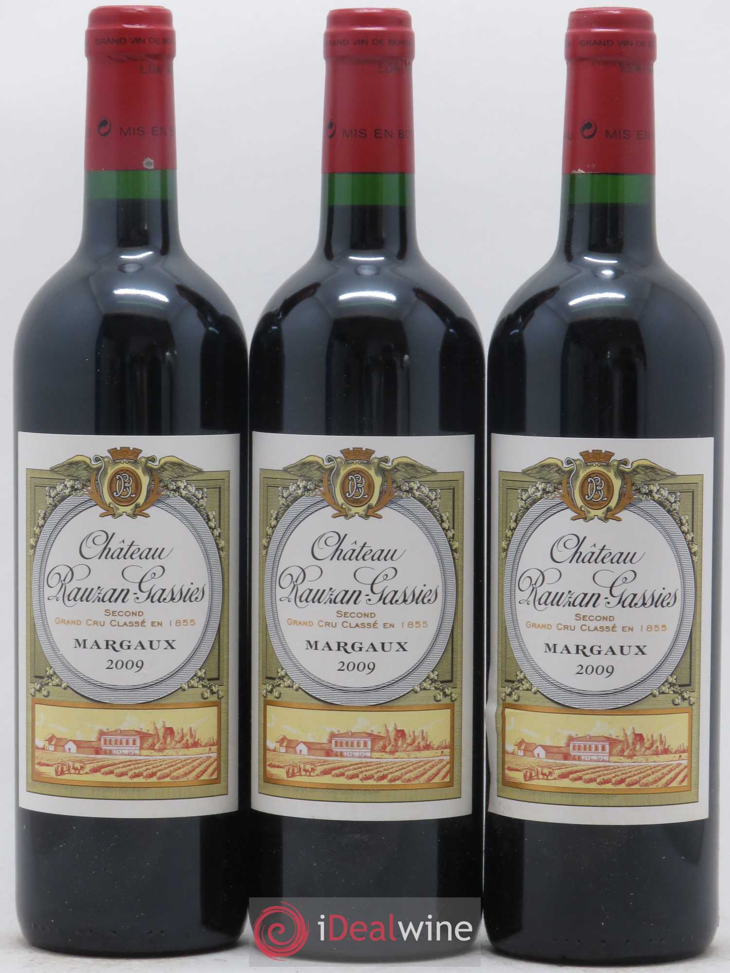 Château Rauzan-Gassies 2ème Grand Cru Classé 2009 - Lot de 12 bouteilles - 3