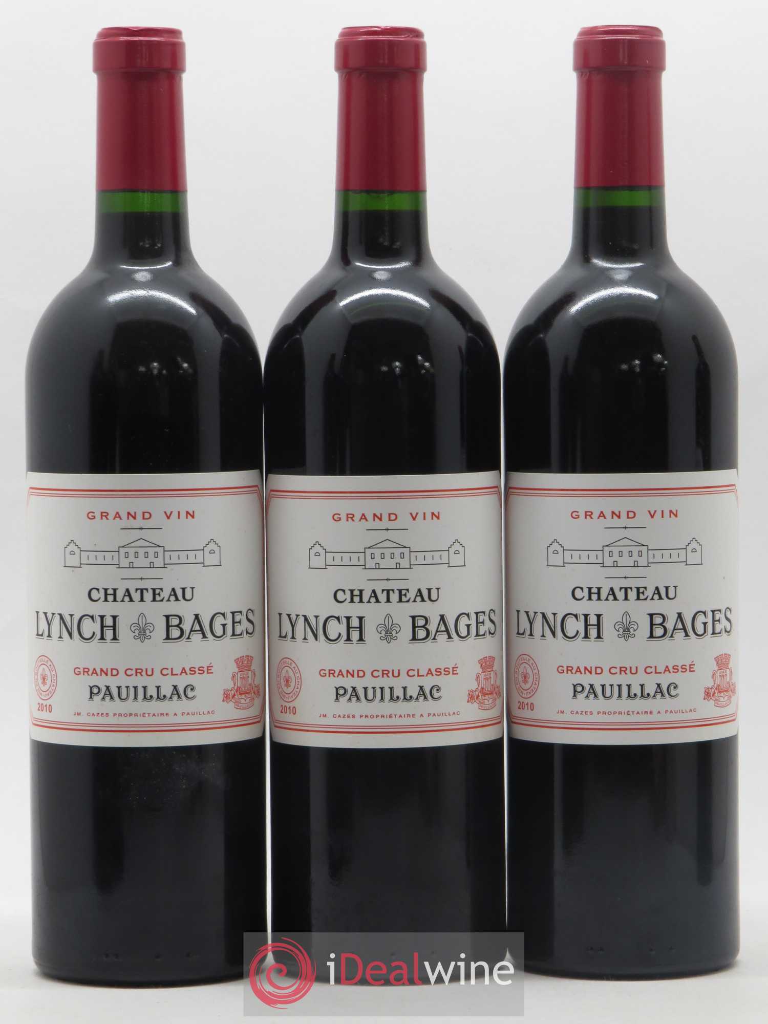 Château Lynch Bages 5ème Grand Cru Classé 2010 - Lot de 6 bouteilles - 1