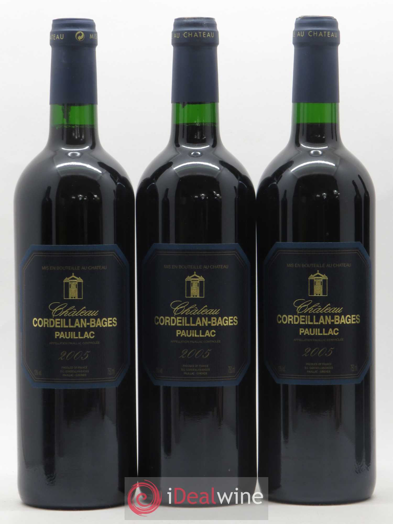 Pauillac Château Cordeillan-Bages 2005 - Posten von 6 Flaschen - 1