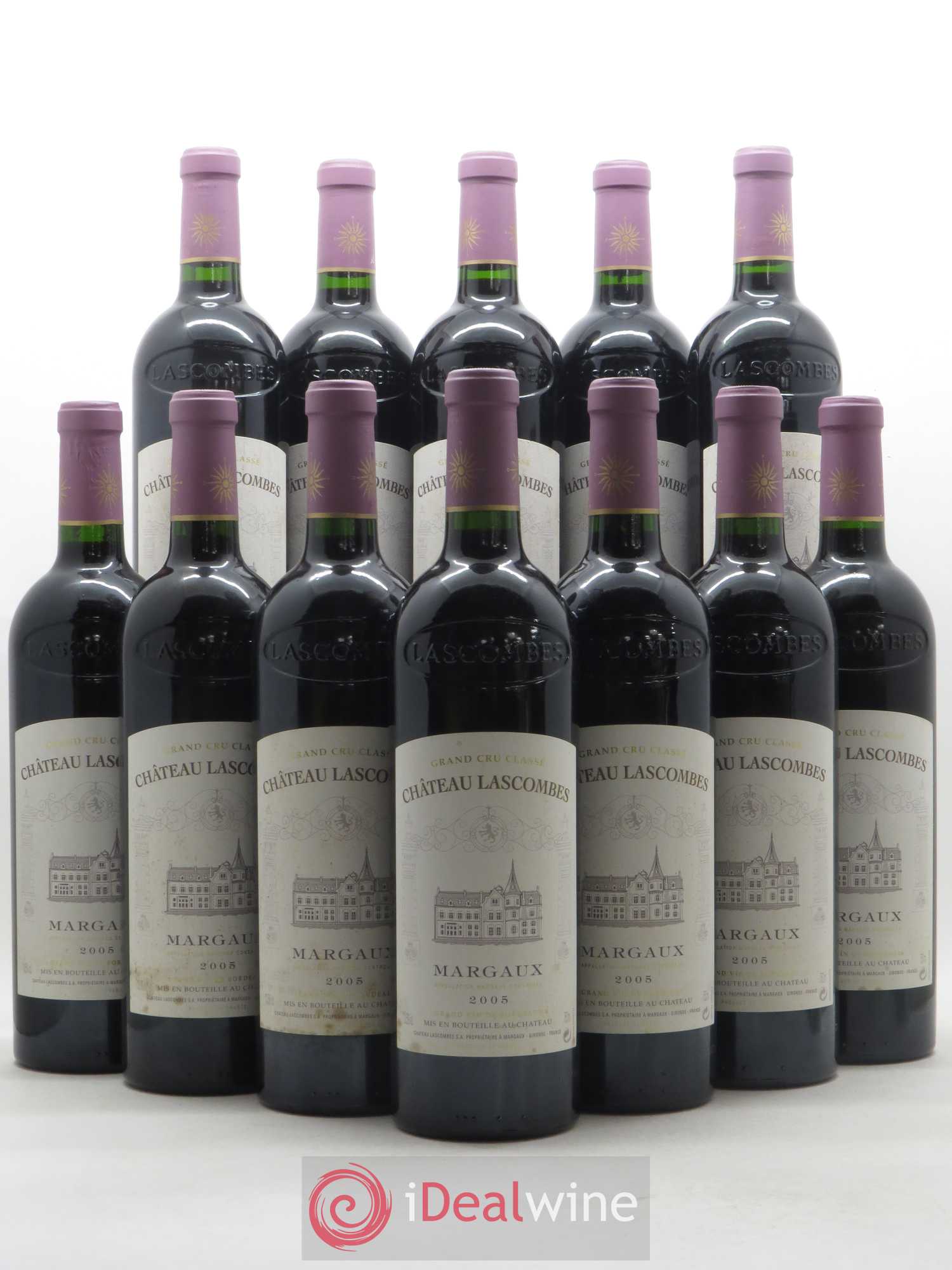 Château Lascombes 2ème Grand Cru Classé 2005 - Lot de 12 bouteilles - 0