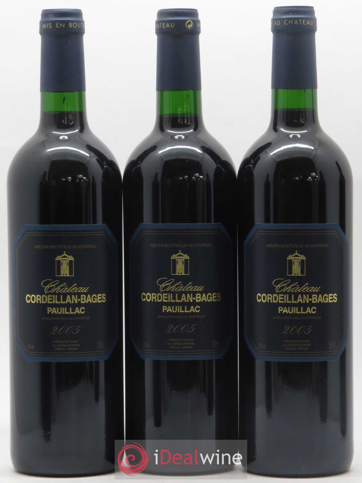 Pauillac Château Cordeillan Bages 2005 - Lot de 6 bouteilles - 1