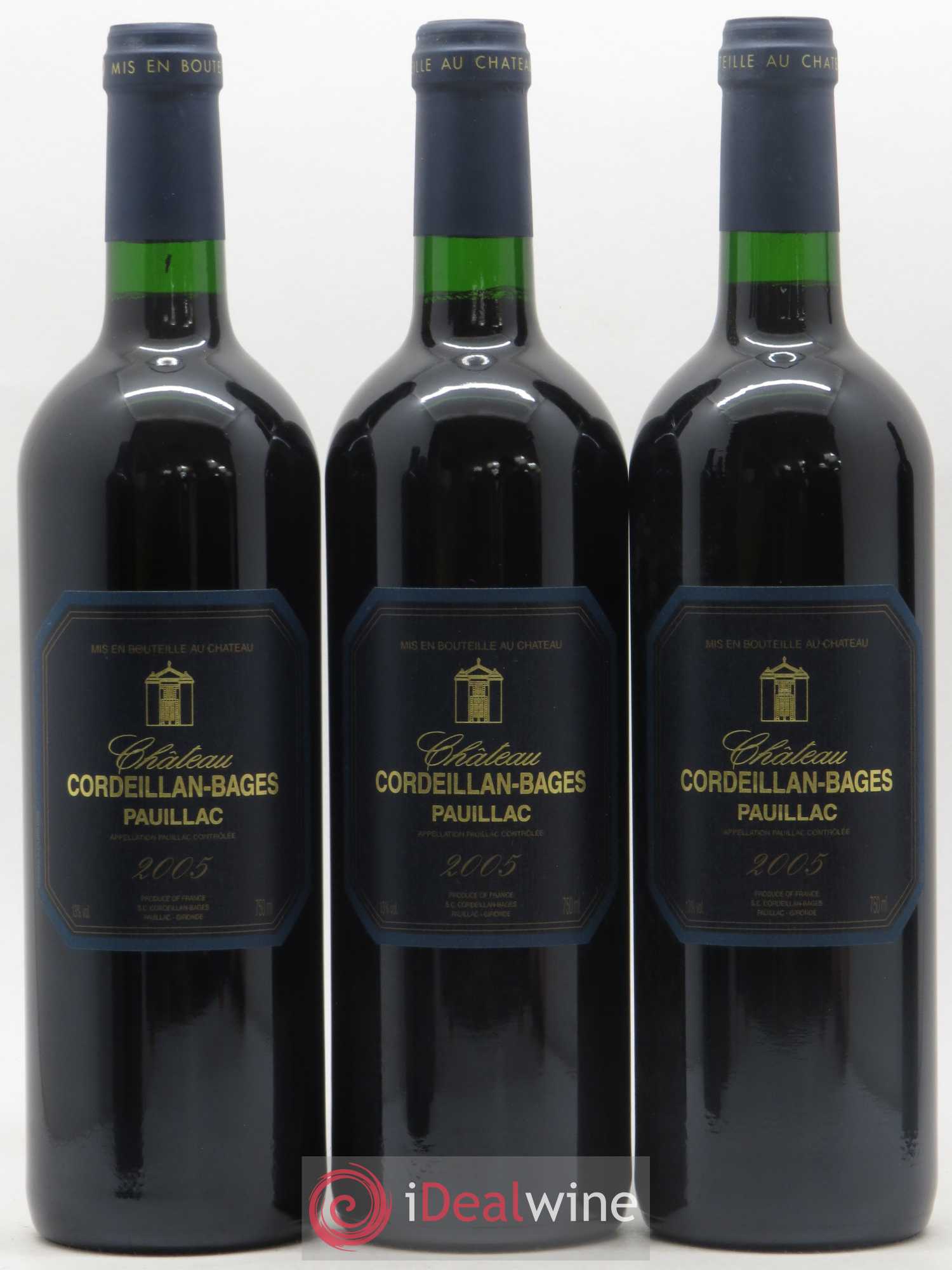 Pauillac Château Cordeillan Bages 2005 - Lot de 6 bouteilles - 2