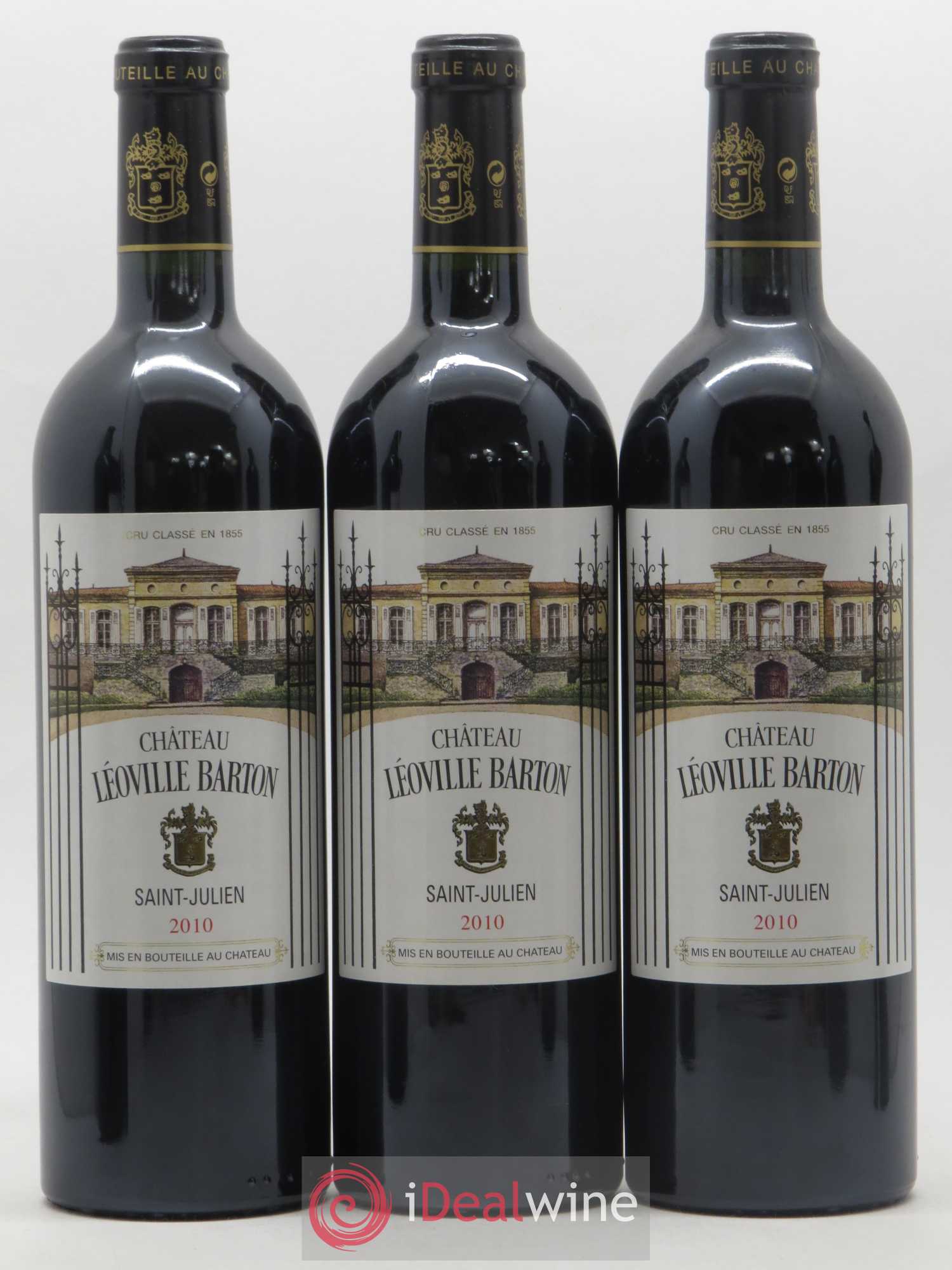 Château Léoville Barton 2ème Grand Cru Classé 2010 - Lot de 6 bouteilles - 1