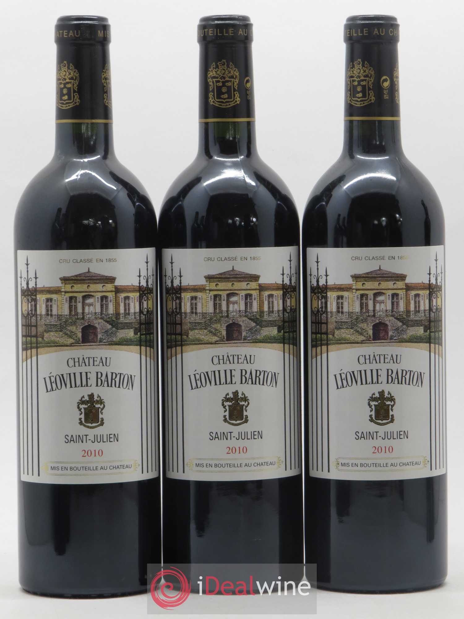 Château Léoville Barton 2ème Grand Cru Classé 2010 - Lot de 6 bouteilles - 2