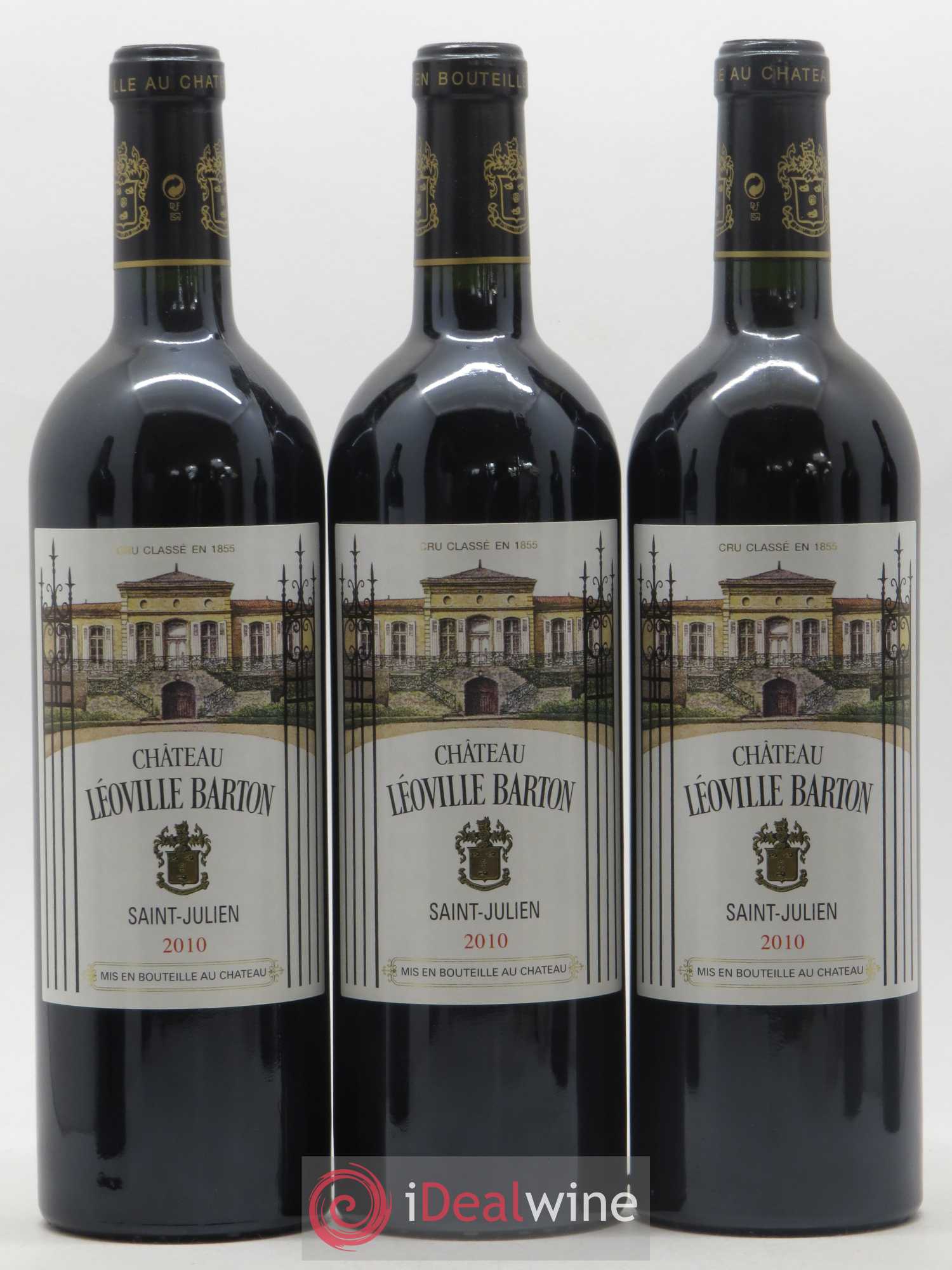 Château Léoville Barton 2ème Grand Cru Classé 2010 - Lot de 6 bouteilles - 1