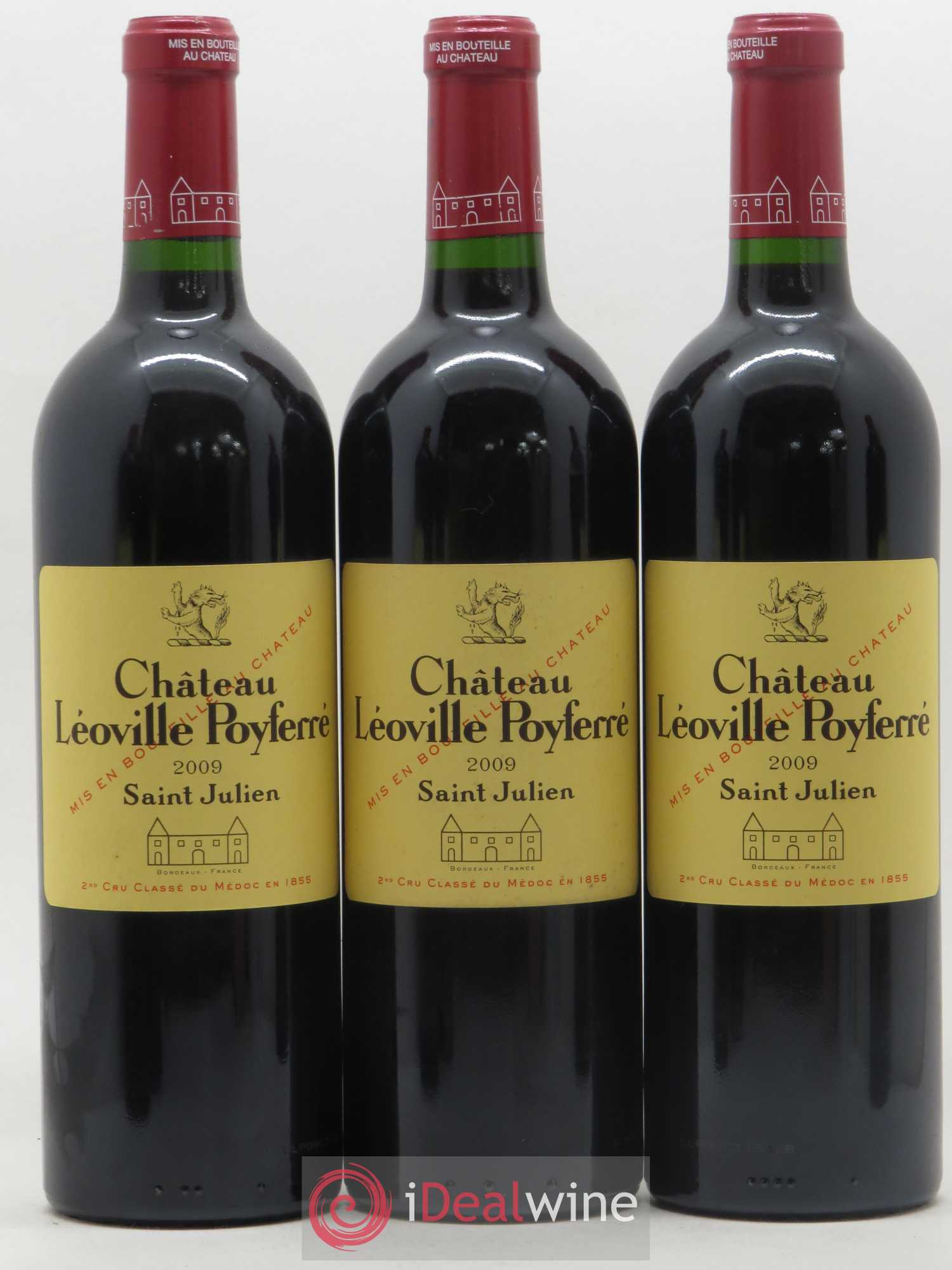 Château Léoville Poyferré 2ème Grand Cru Classé 2009 - Lot de 6 bouteilles - 3