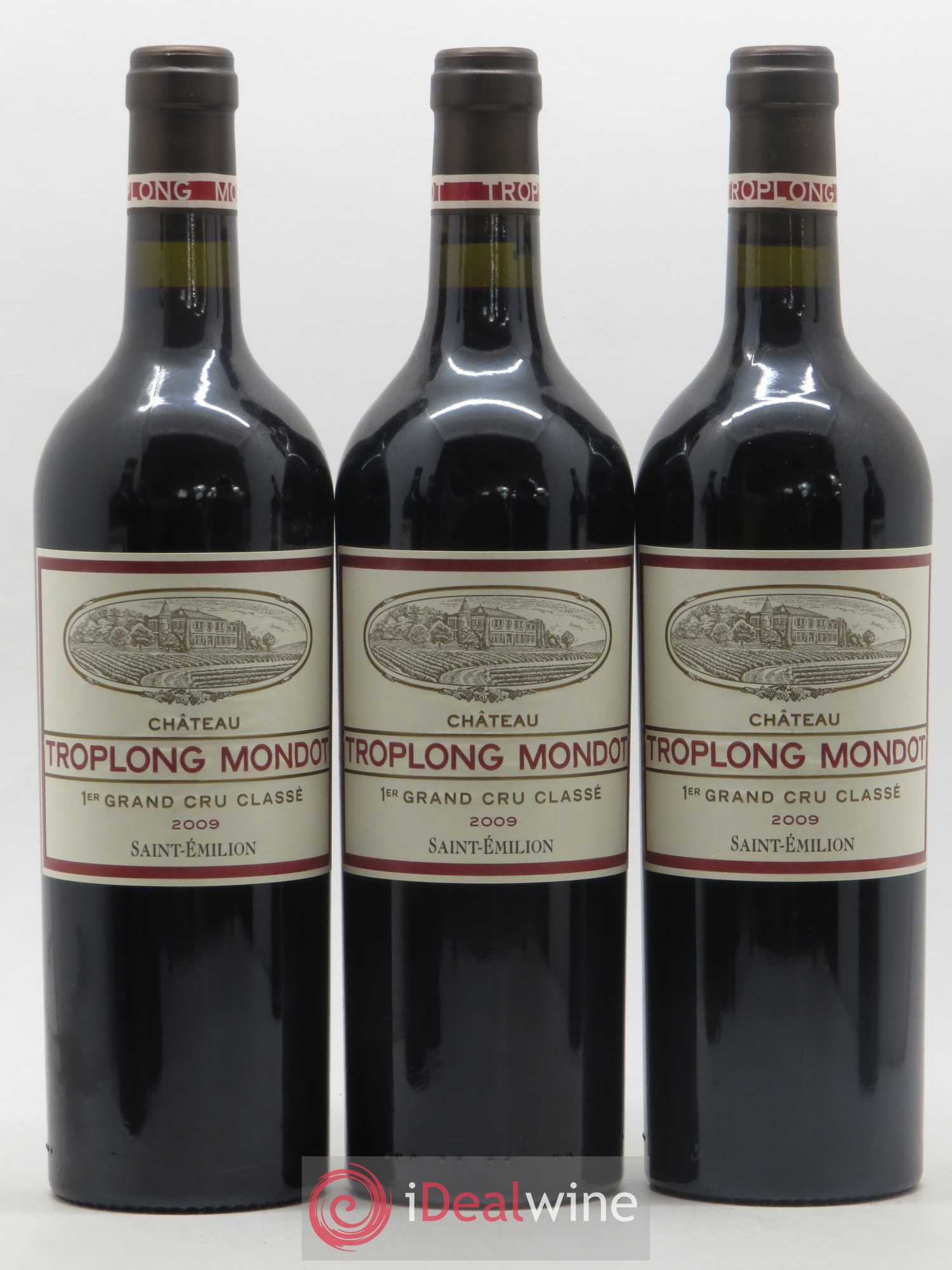 Château Troplong Mondot 1er Grand Cru Classé B 2009 - Lot de 6 bouteilles - 3