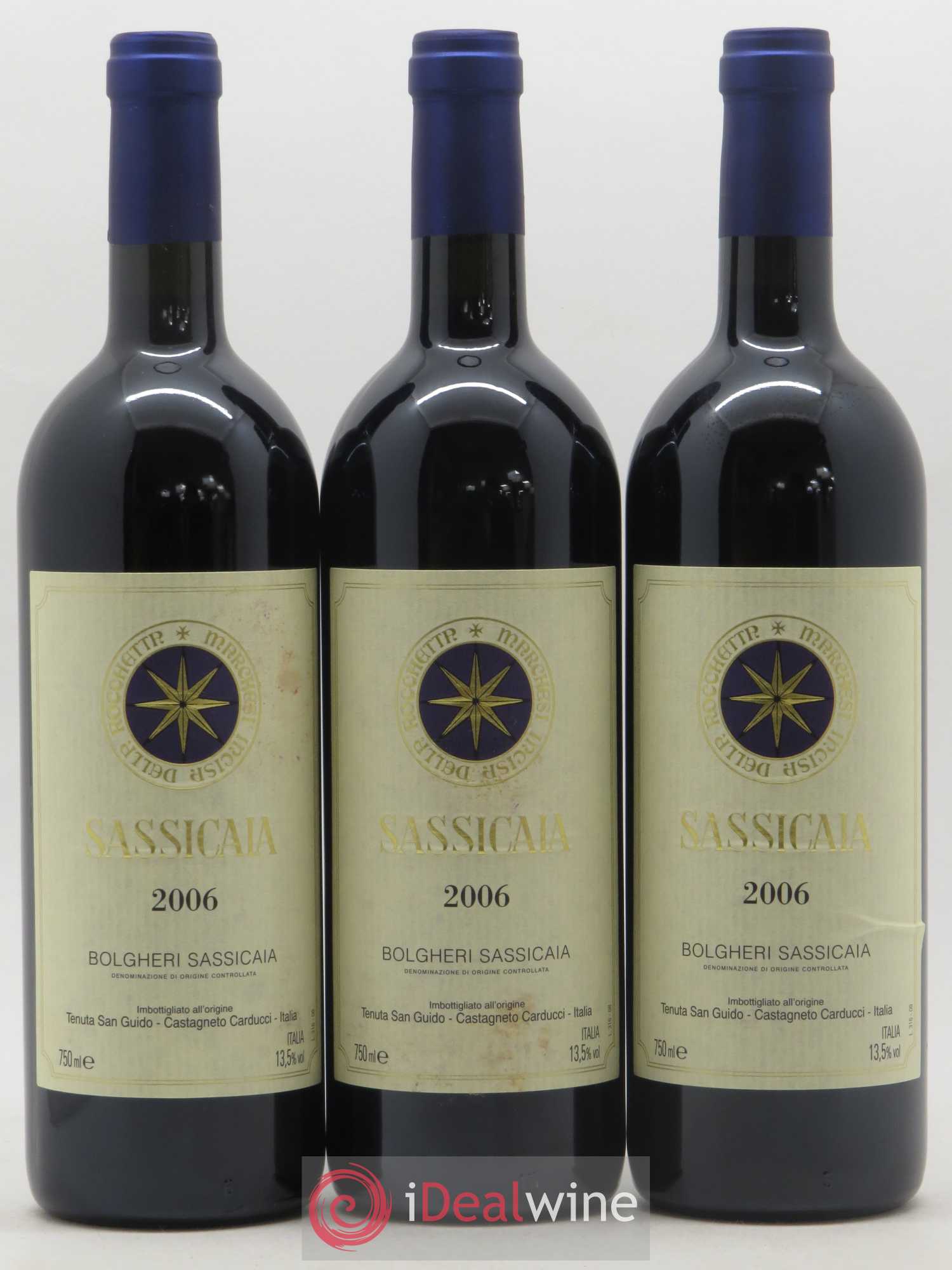Bolgheri DOC Sassicaia Tenuta San Guido 2006 - Lot de 12 bouteilles - 2