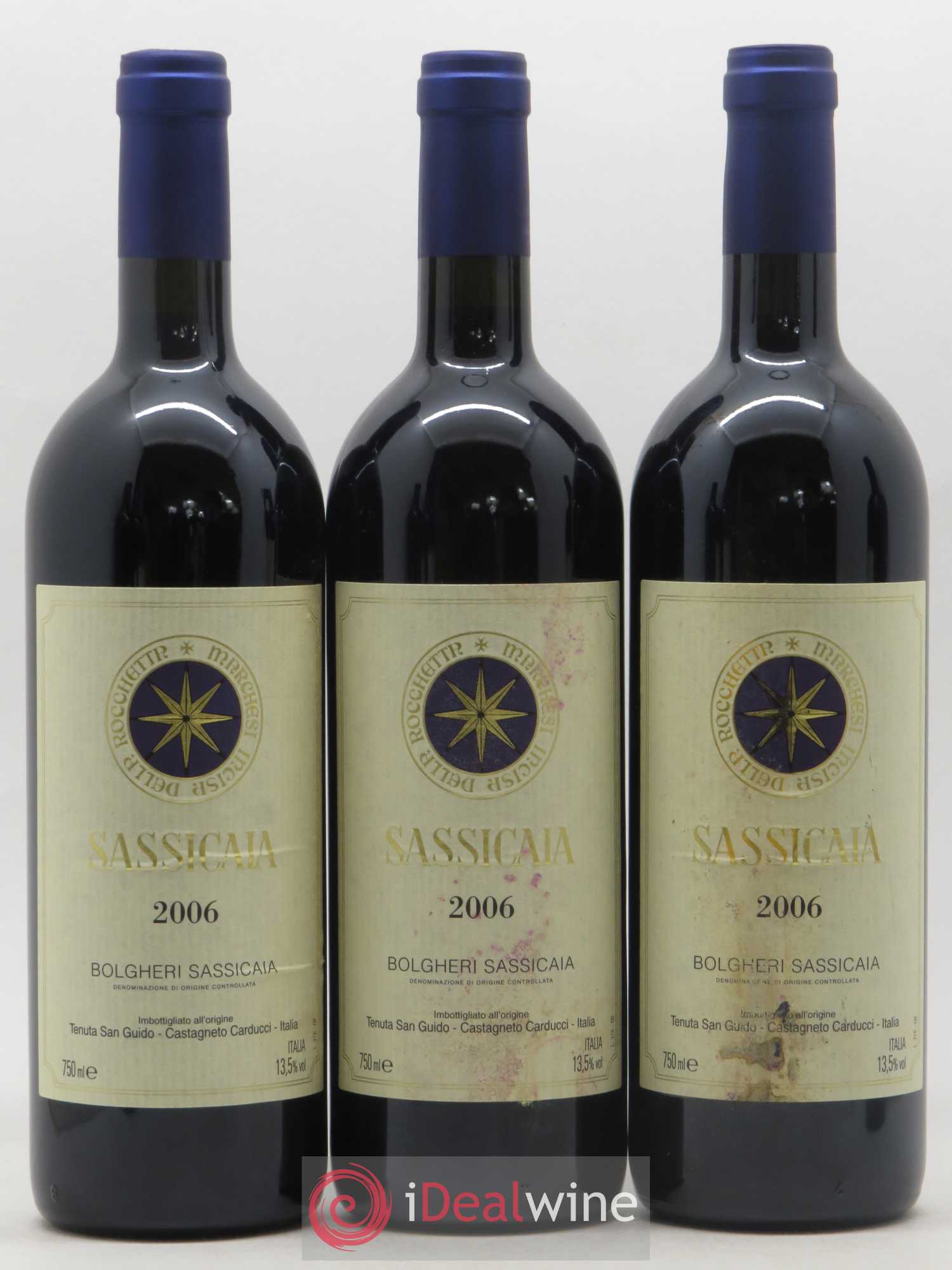 Bolgheri DOC Sassicaia Tenuta San Guido 2006 - Lot de 12 bouteilles - 4