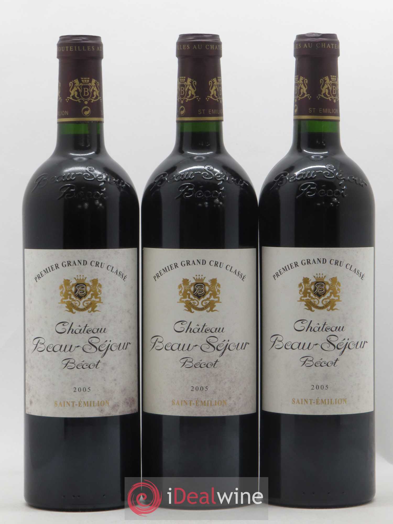Château Beau-Séjour Bécot 1er Grand Cru Classé B 2005 - Lot de 12 bouteilles - 2