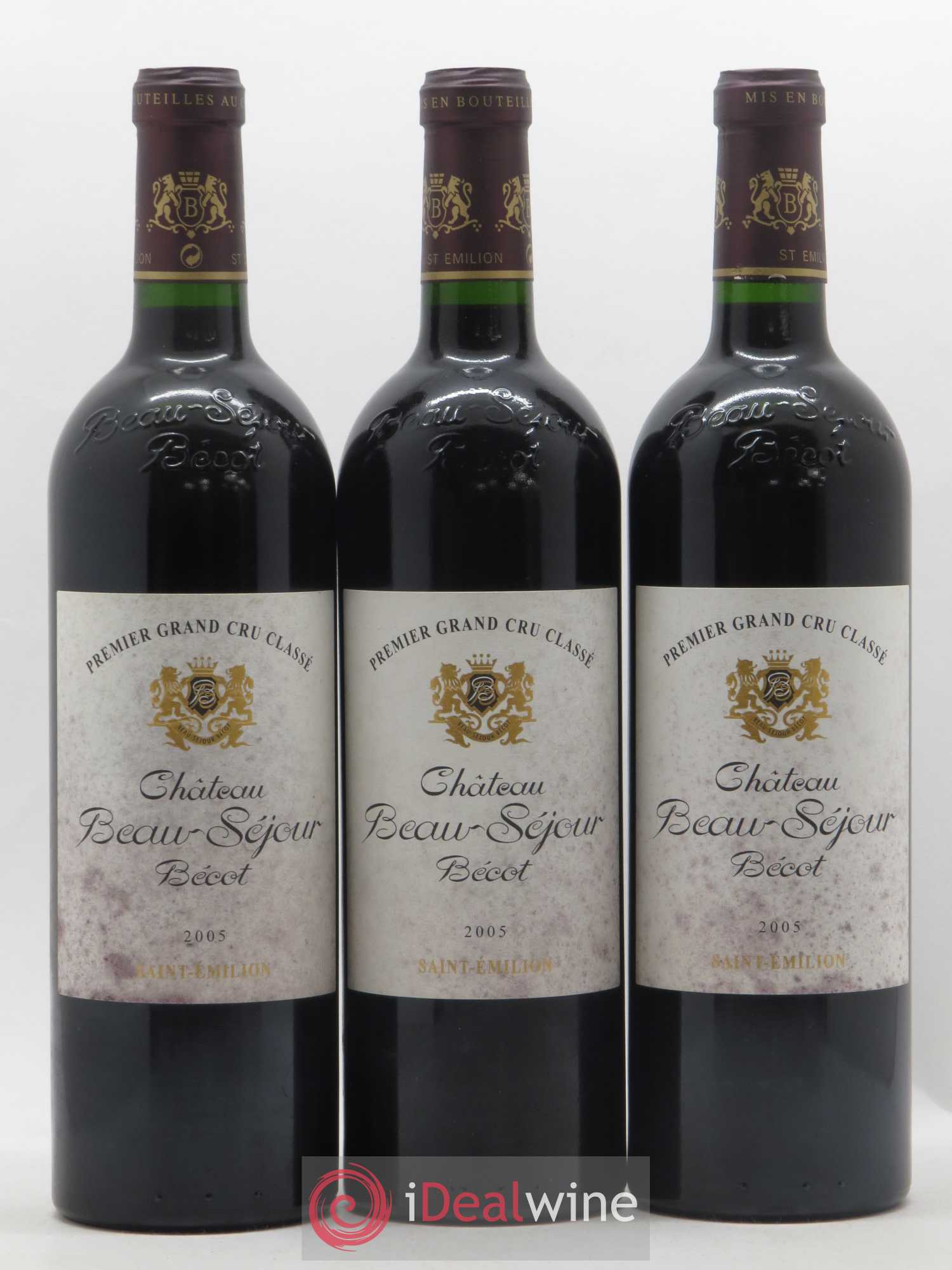 Château Beau-Séjour Bécot 1er Grand Cru Classé B 2005 - Lot de 12 bouteilles - 4
