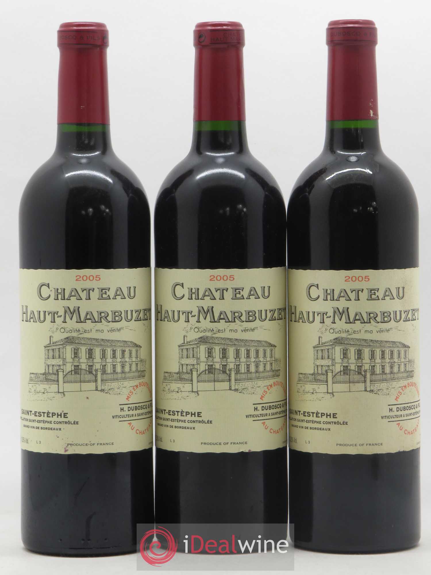 Château Haut Marbuzet 2005 - Lot de 12 bouteilles - 3