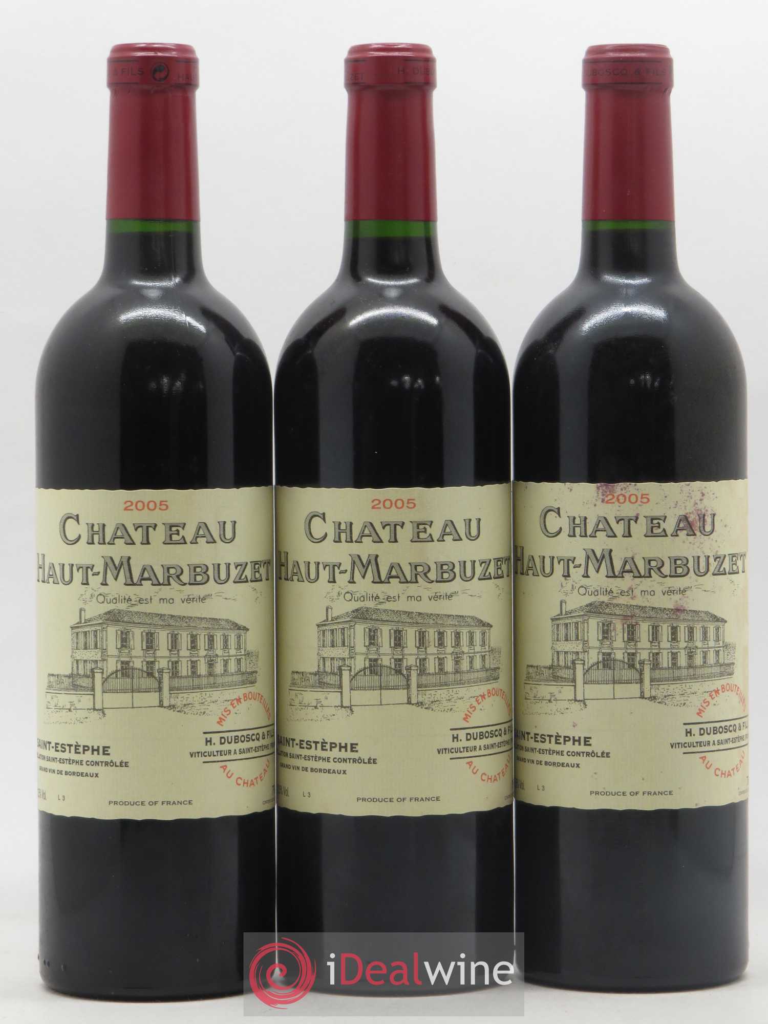 Château Haut Marbuzet 2005 - Lot de 12 bouteilles - 4