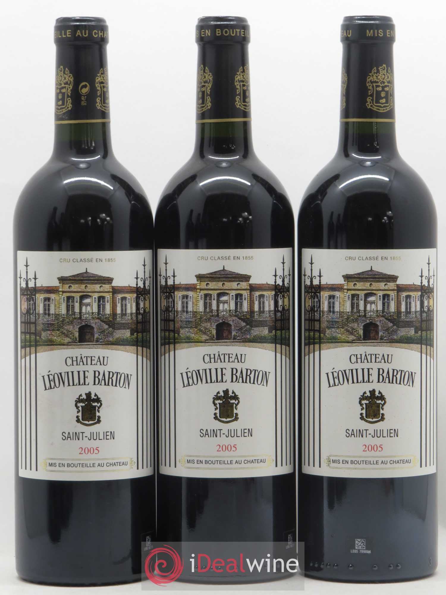 Château Léoville Barton 2ème Grand Cru Classé 2005 - Lot de 12 bouteilles - 2