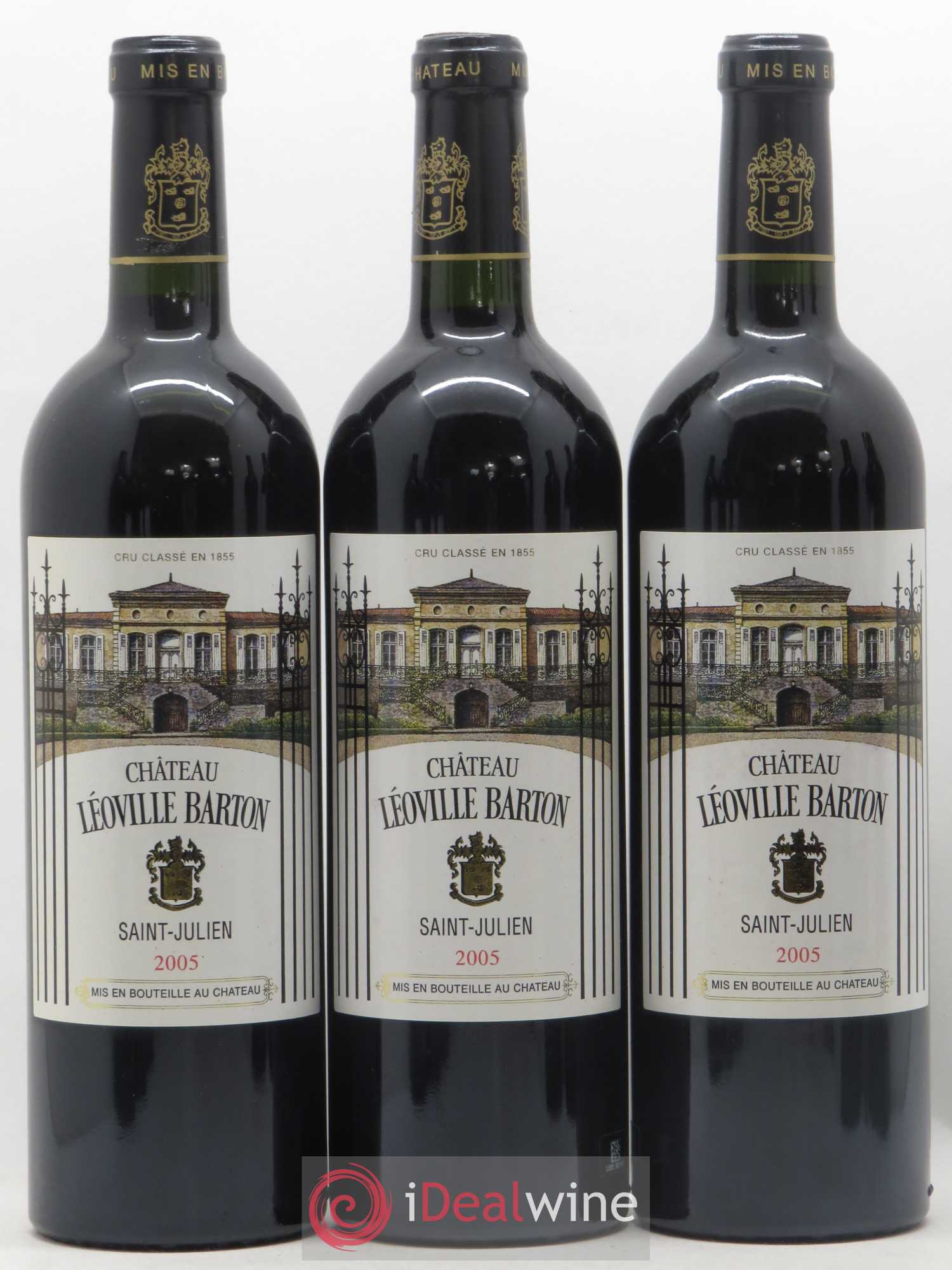 Château Léoville Barton 2ème Grand Cru Classé 2005 - Lot de 12 bouteilles - 4