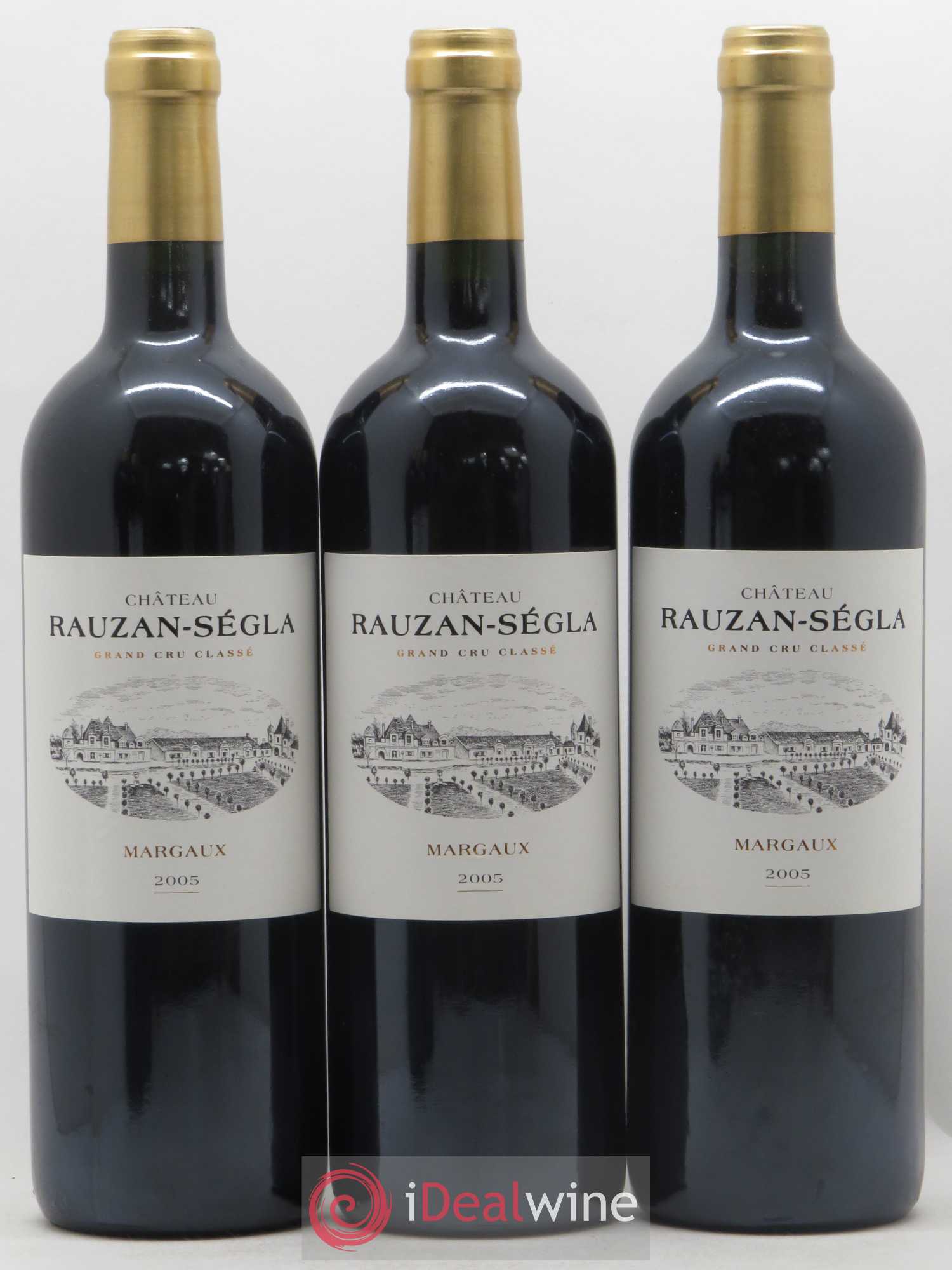 Château Rauzan Ségla Grand Cru Classé 2005 - Lot de 12 bouteilles - 1