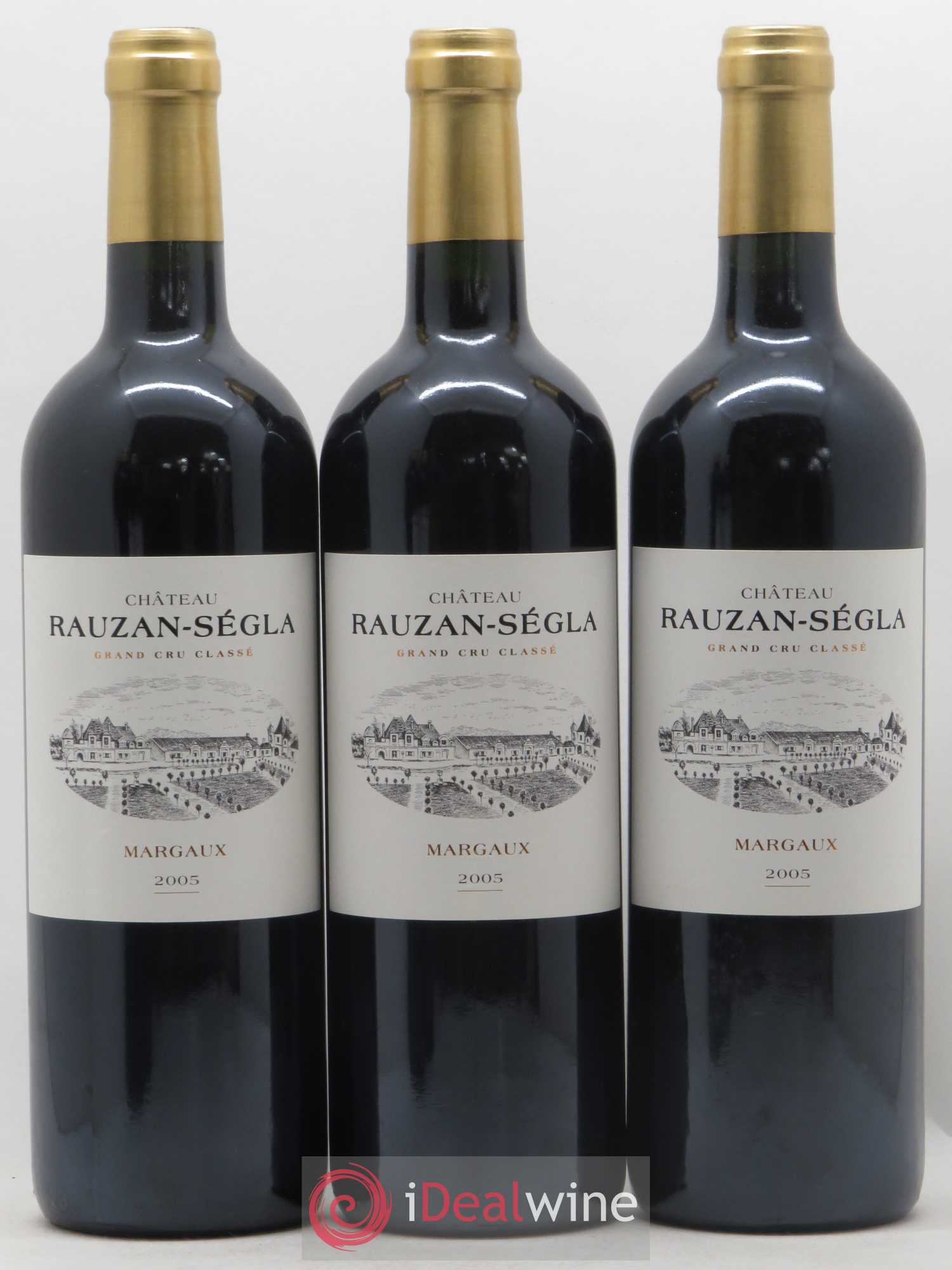 Château Rauzan Ségla Grand Cru Classé 2005 - Lot de 12 bouteilles - 2