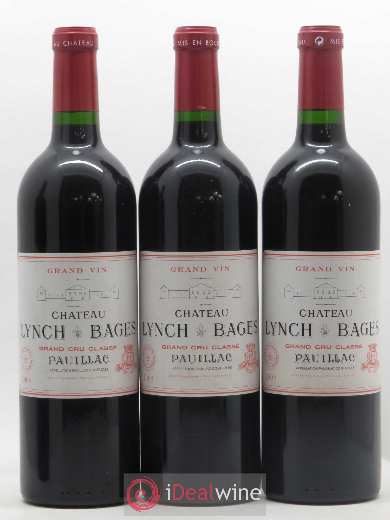 Château Lynch Bages 5ème Grand Cru Classé 2005 - Lot de 12 bouteilles - 5