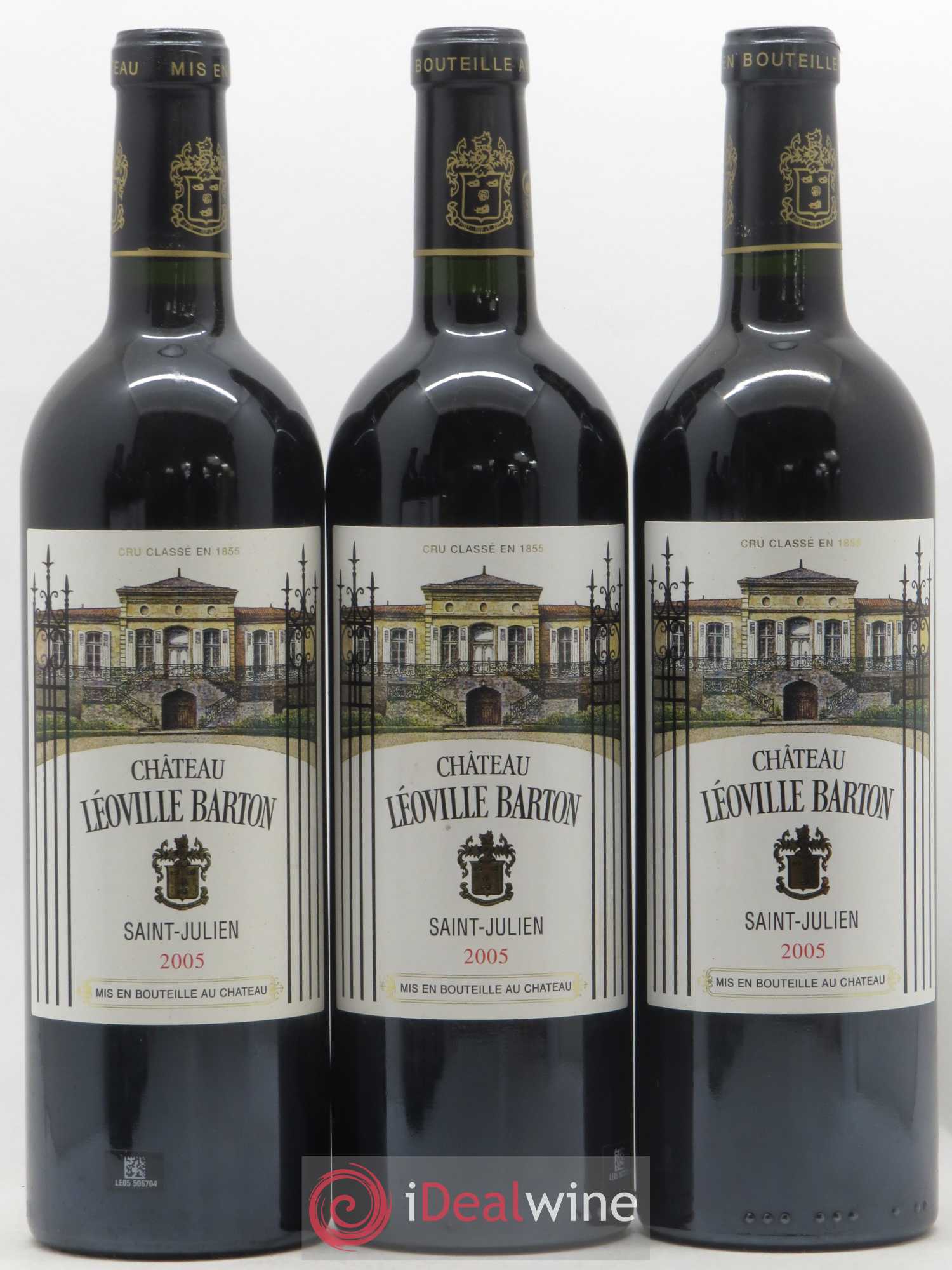 Château Léoville Barton 2ème Grand Cru Classé 2005 - Lot de 12 bouteilles - 2
