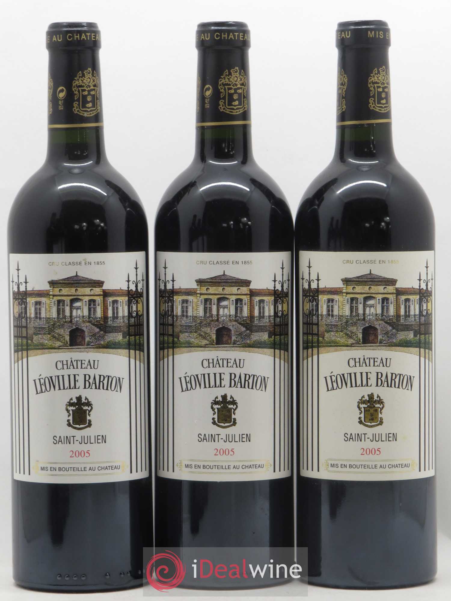 Château Léoville Barton 2ème Grand Cru Classé 2005 - Lot de 12 bouteilles - 2